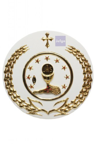 Catholic tabernacle for church altar designed for the reservation of the Blessed Sacrament