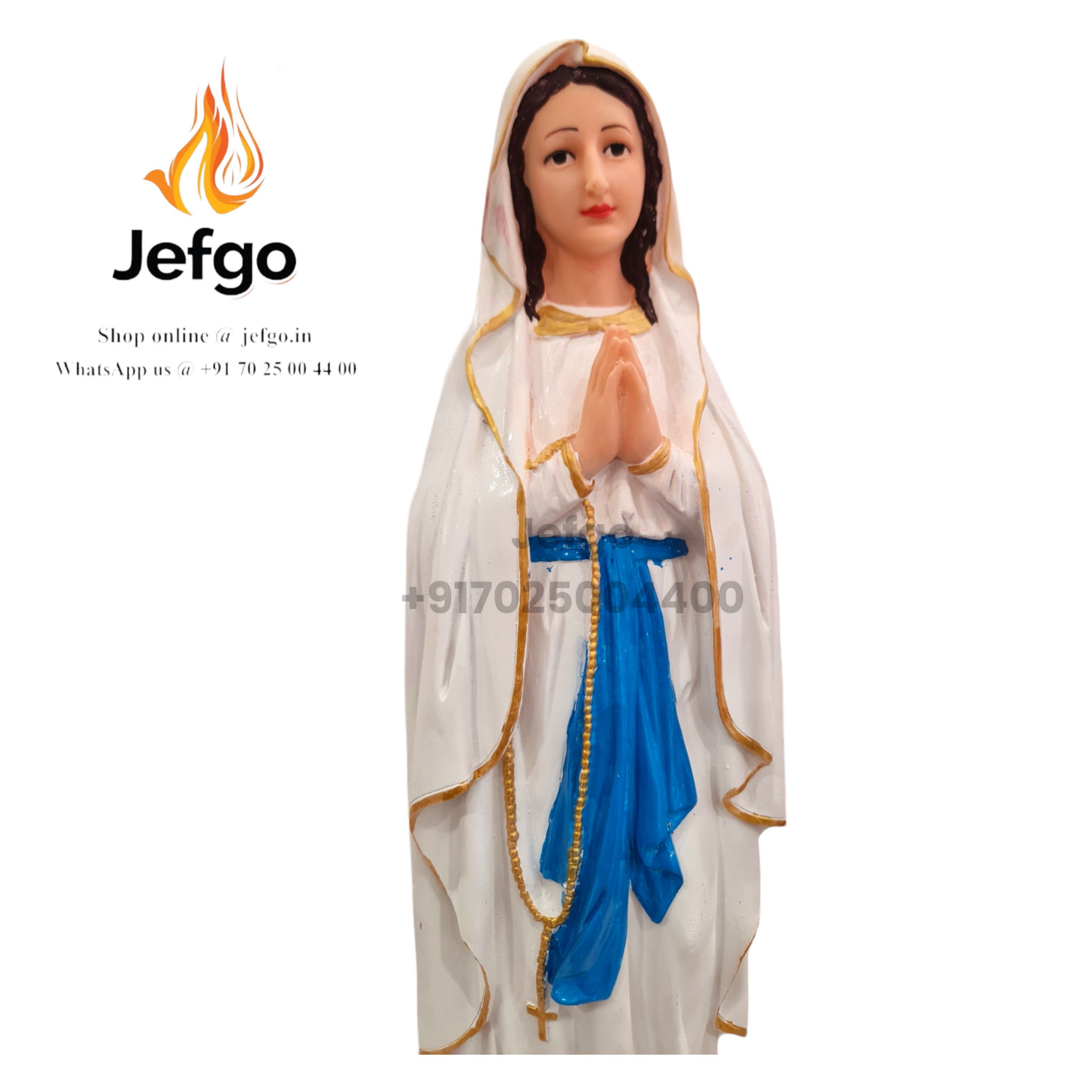 Our Lady Of Lourdes Statue 18Inch