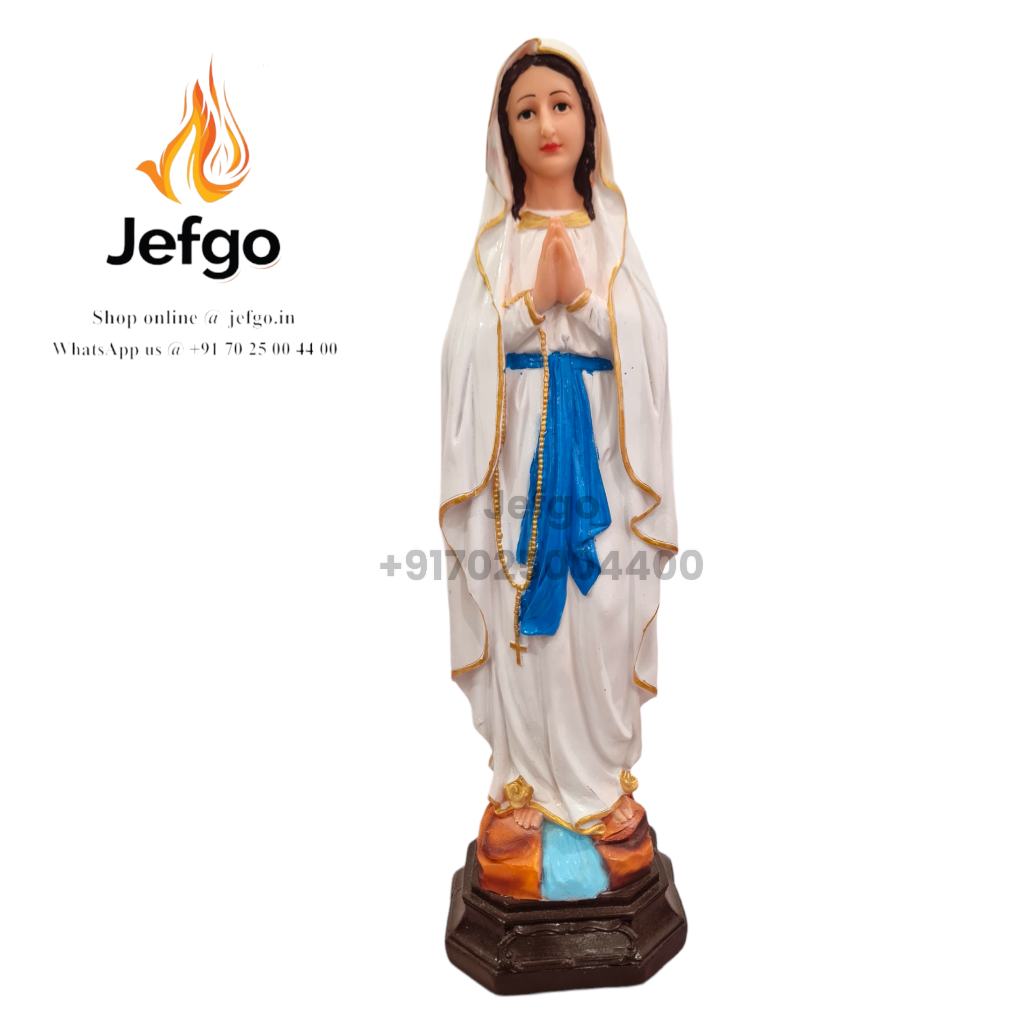 Our Lady Of Lourdes Statue 18Inch