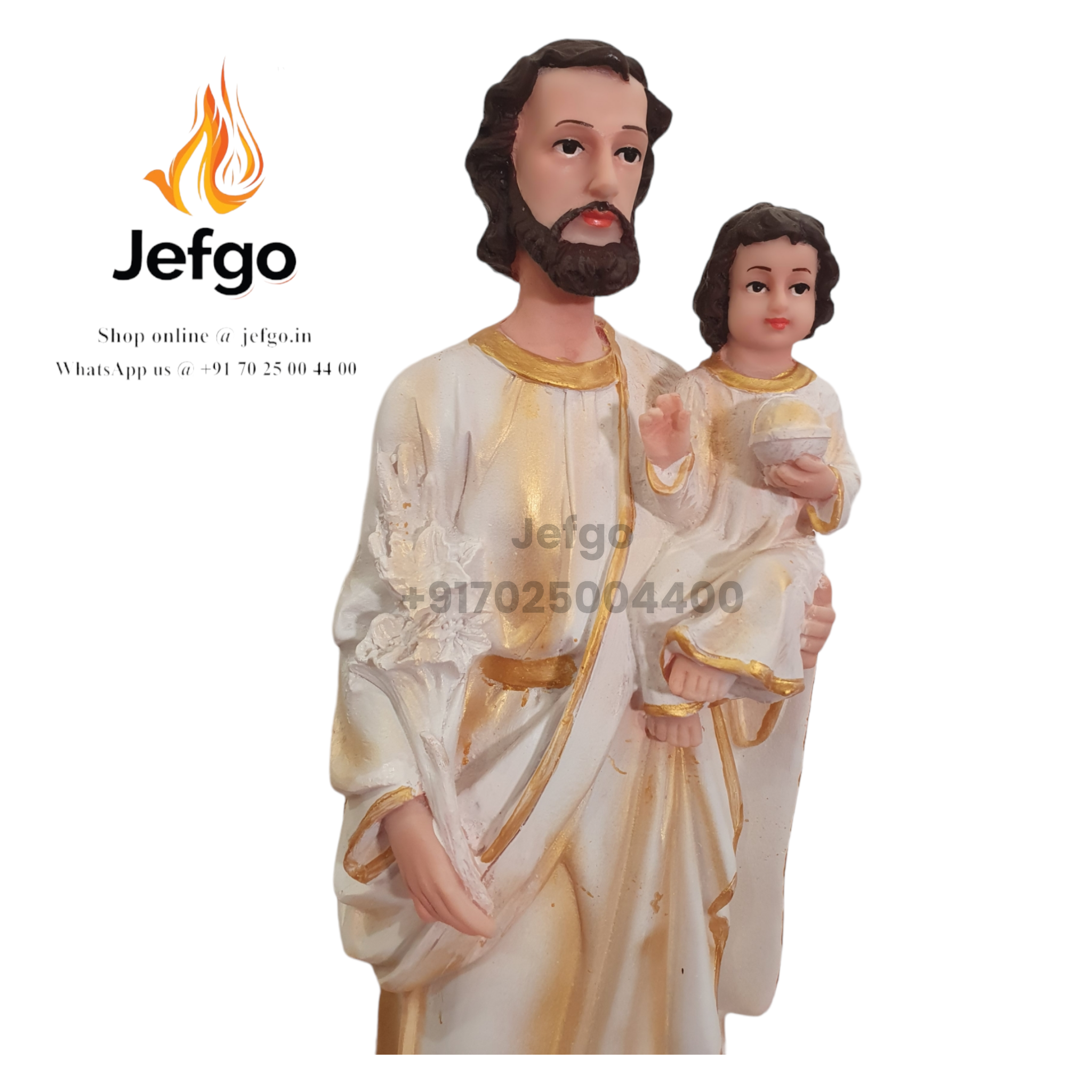 Saint Joseph with Infant Statue18inch