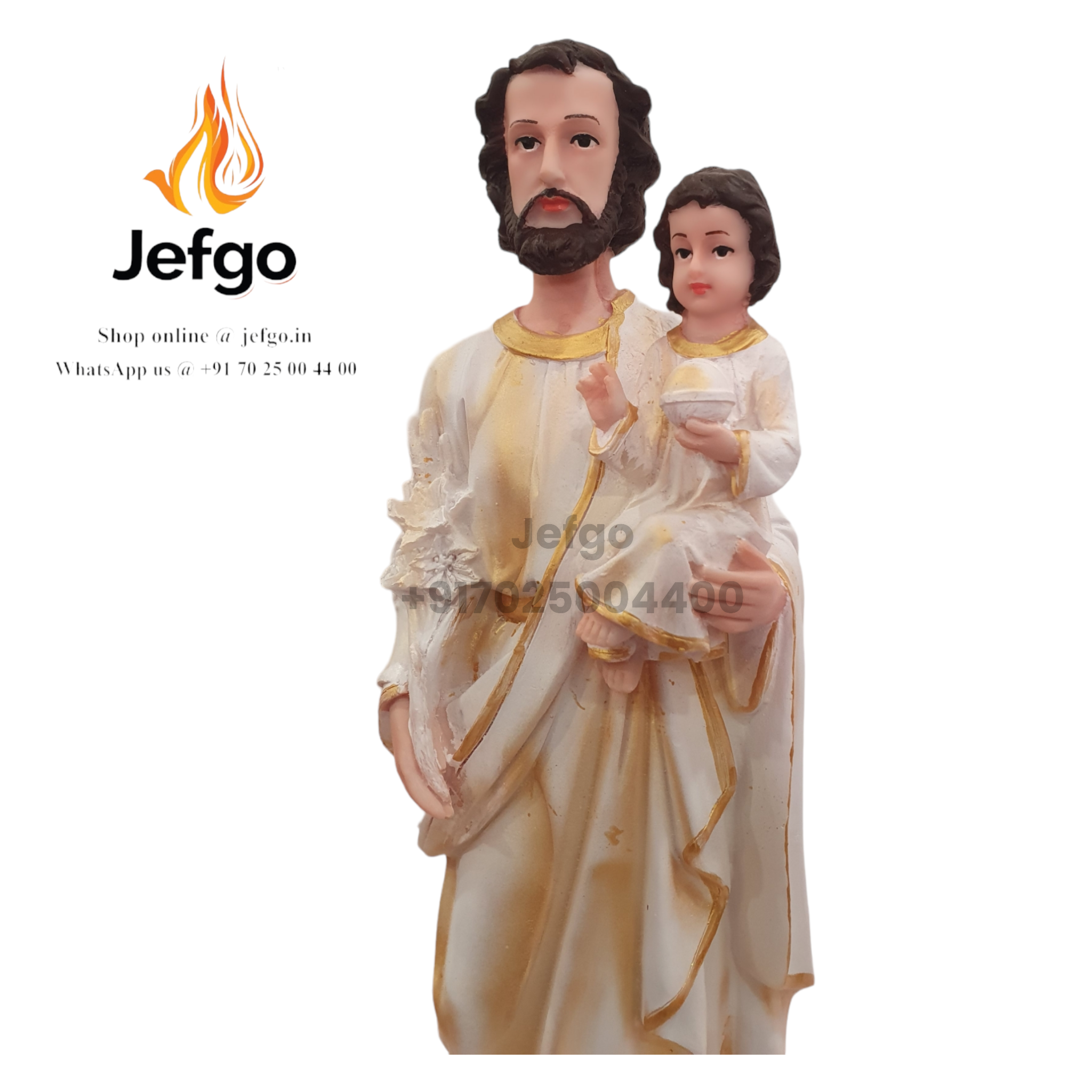 Saint Joseph with Infant Statue18inch