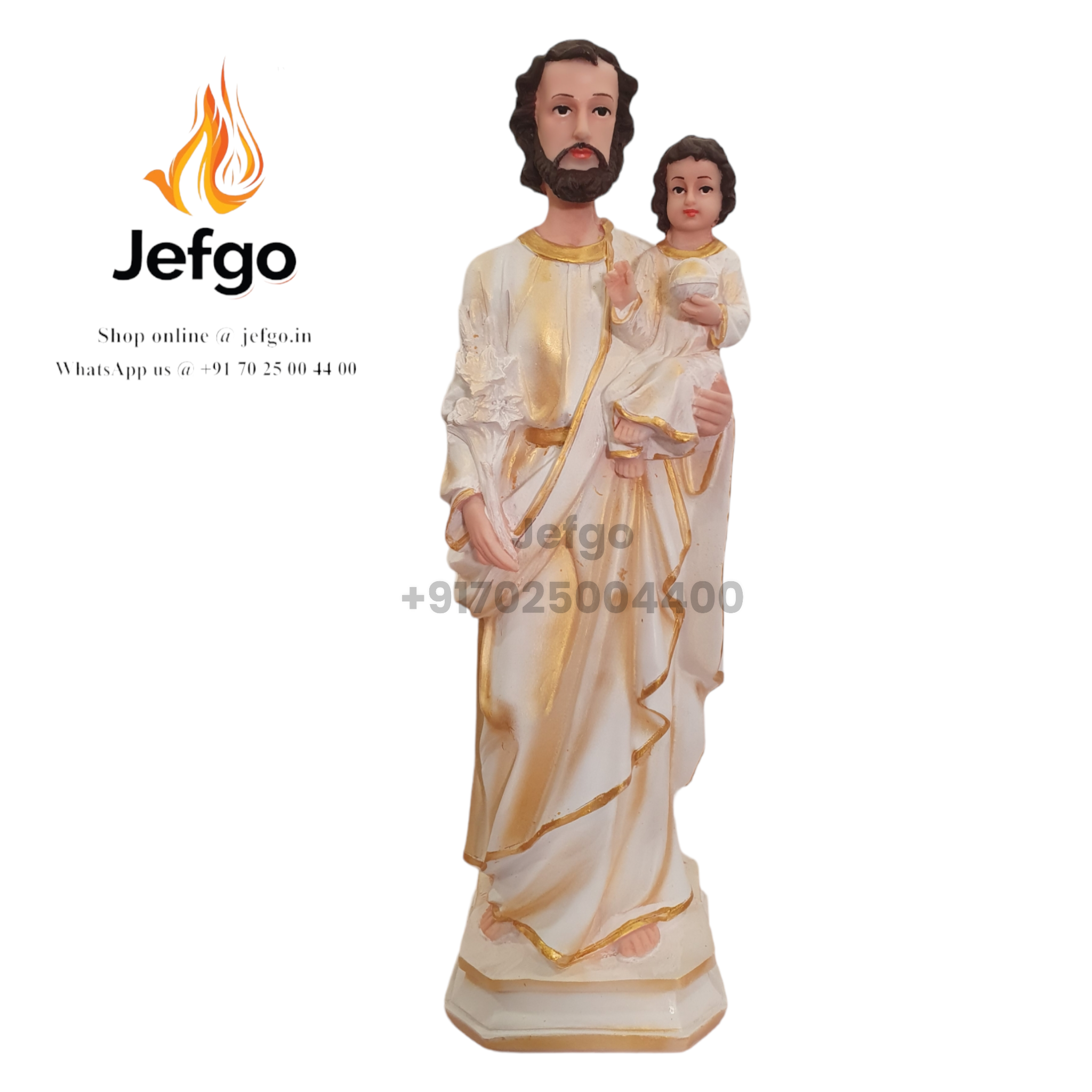 Saint Joseph with Infant Statue18inch