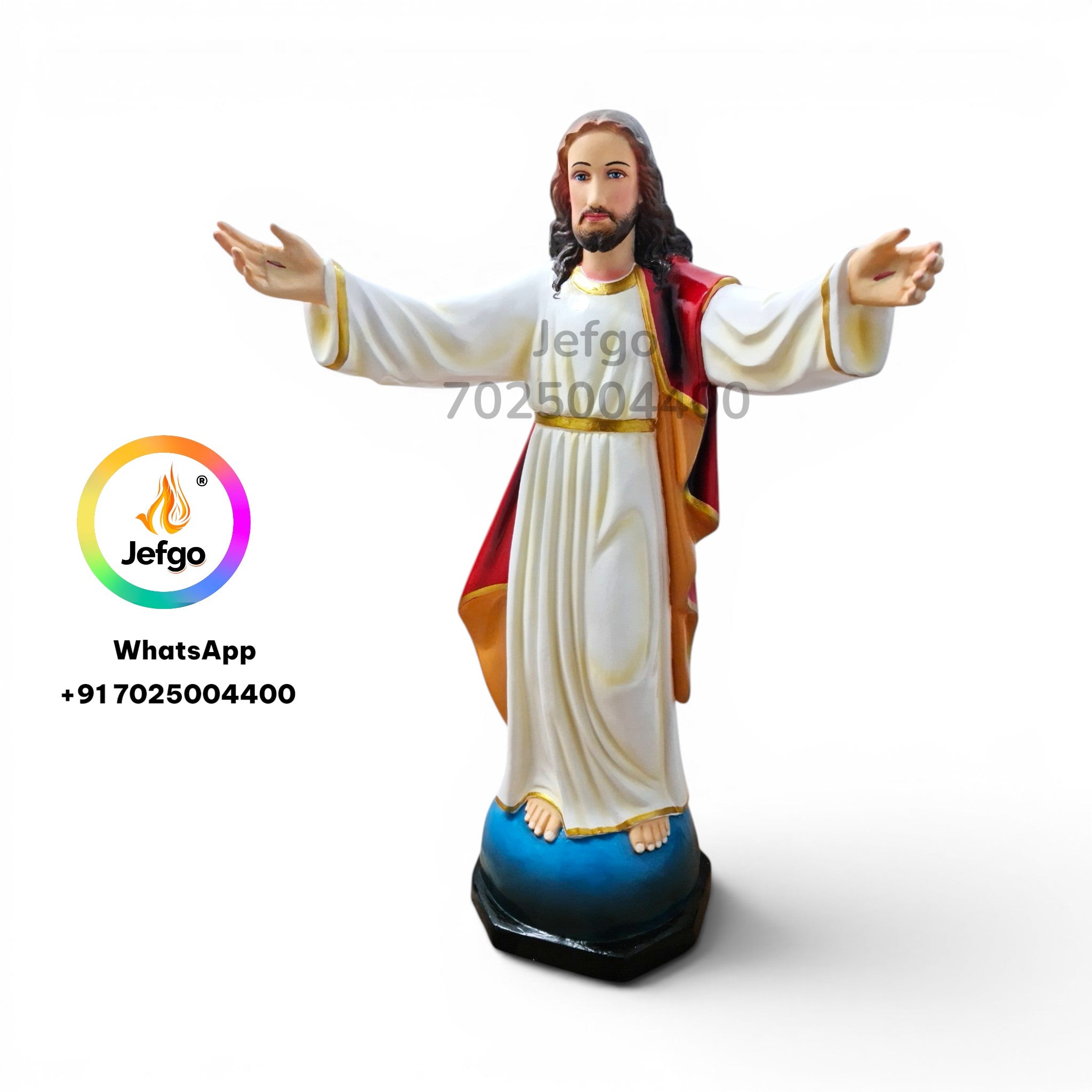 Jesus Sacred Heart Statue 3 feet model