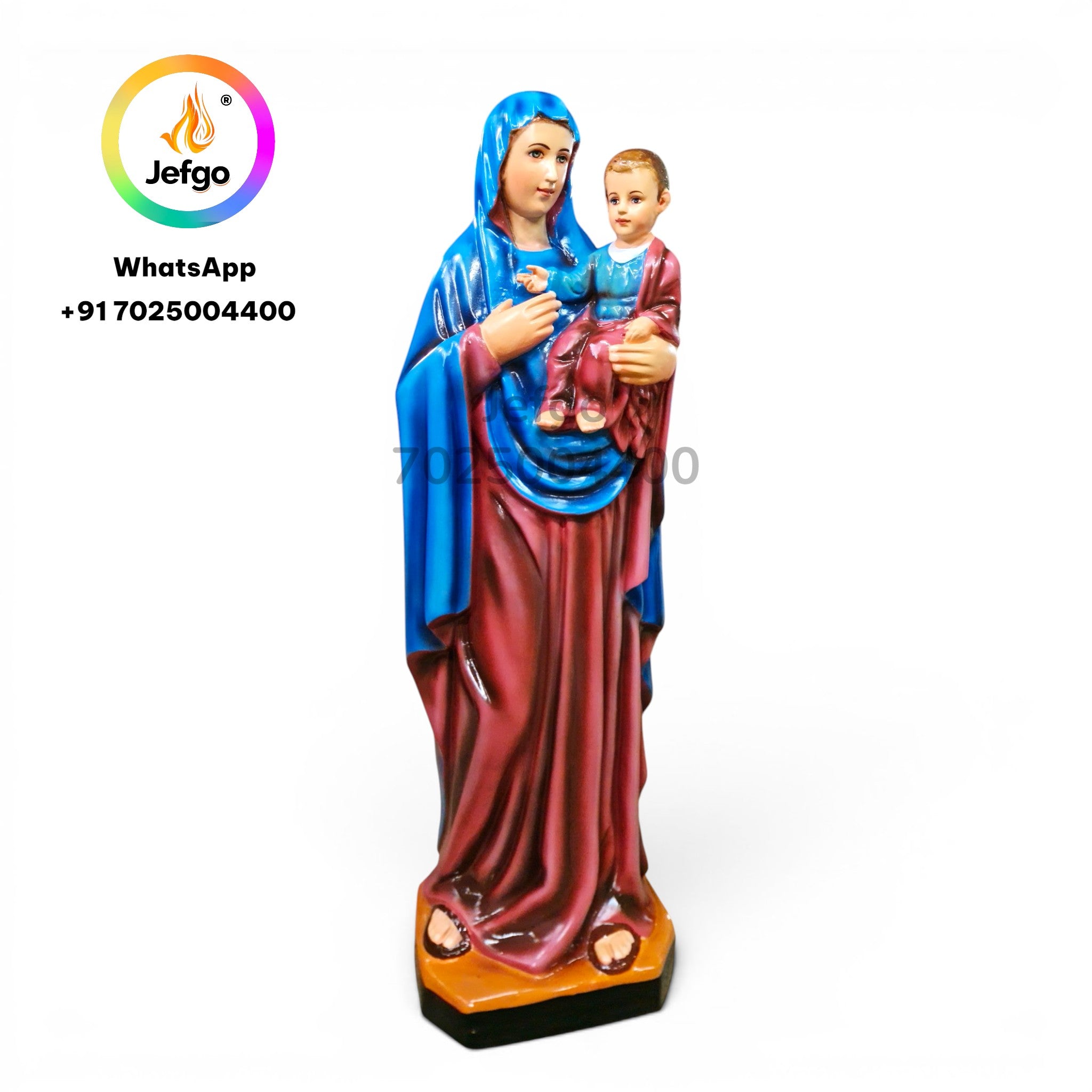 Our Lady of Consolata Statue – Premium Fiberglass Catholic Statue by Jefgo Industries 36 inch / 3 feet Model No