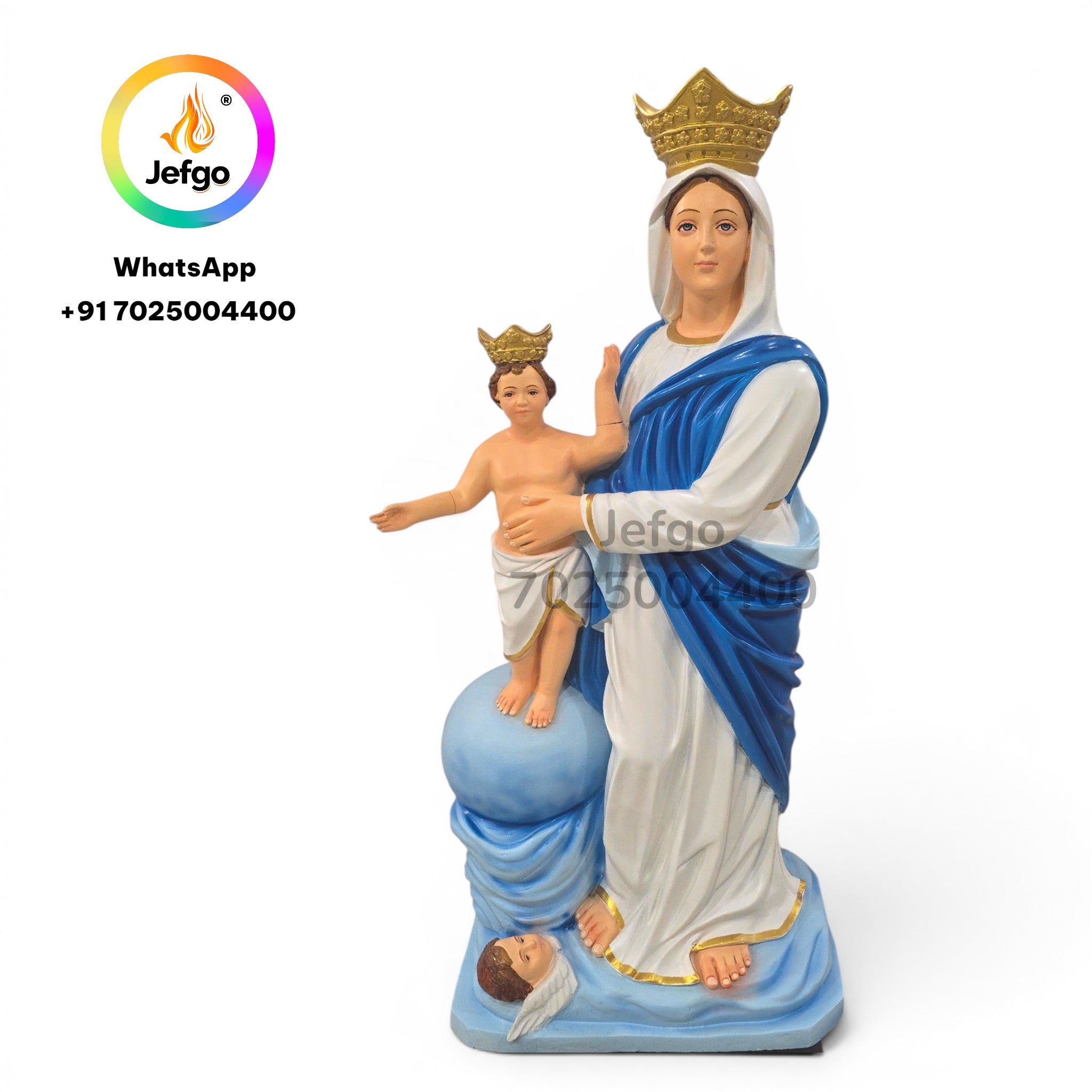 Our Lady of Victory Statue 36 inch / 3 feet Model No :