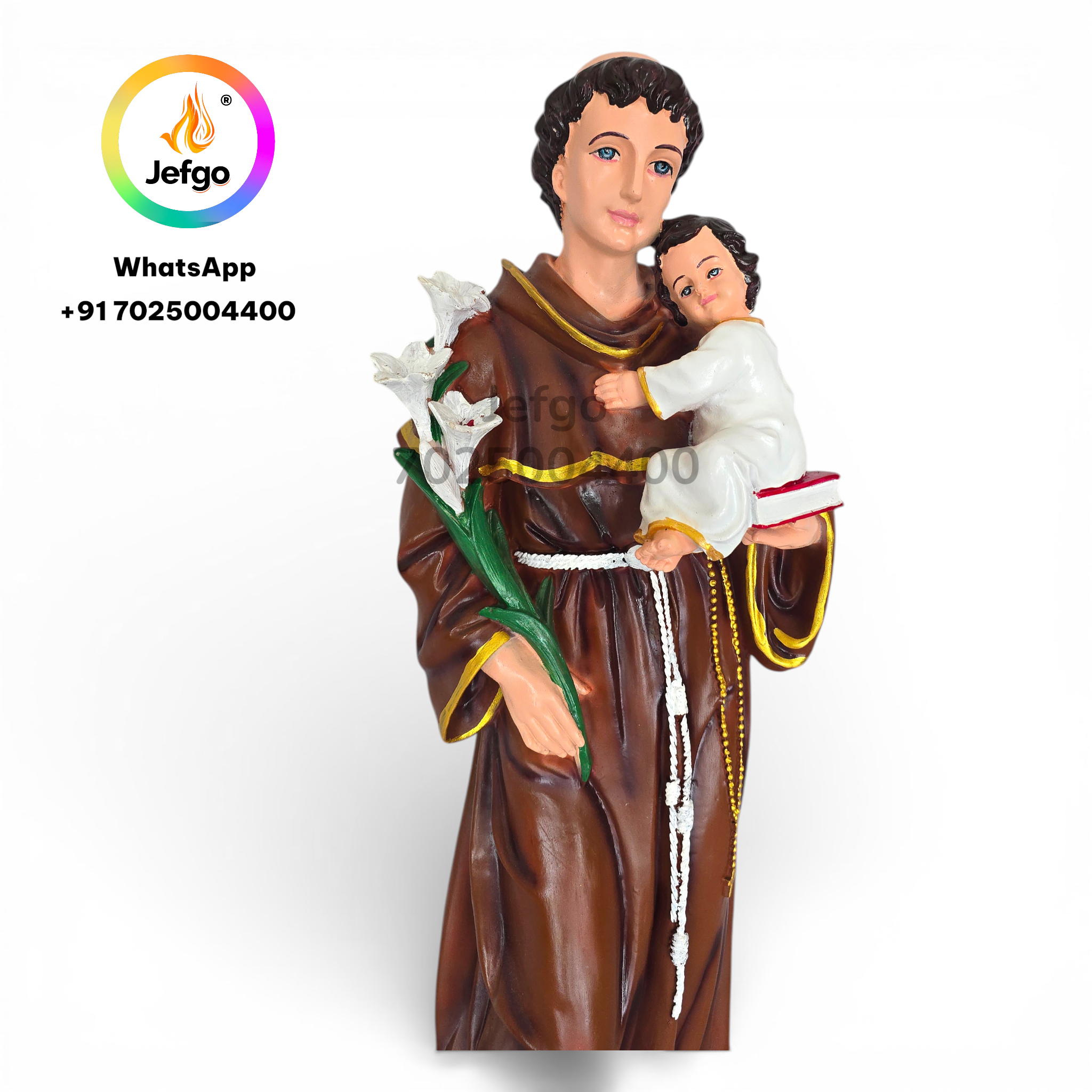 St.Antony Statue 24 inch MODEL 1032