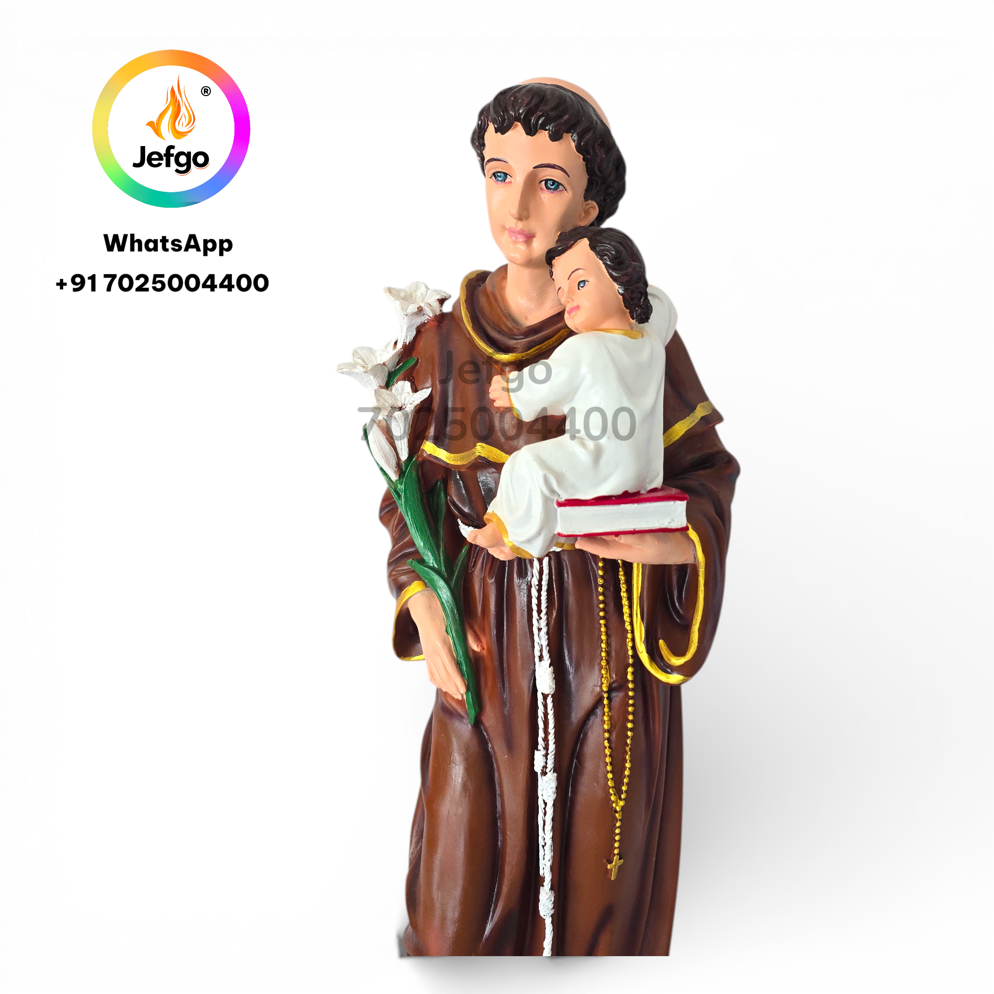 Saint Anthony of Padua Statue 24 inch MODEL 1032