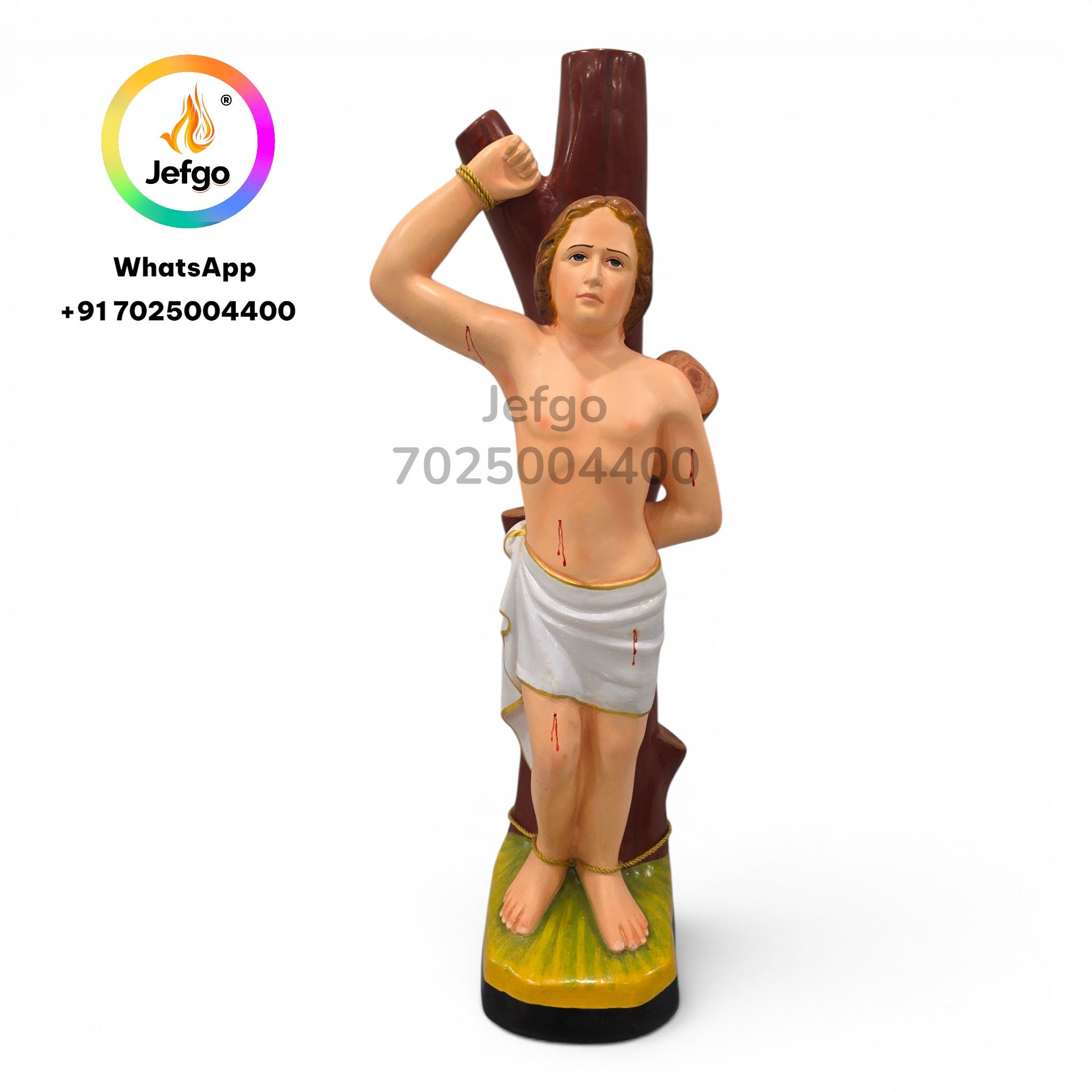 Saint Sebastian Statue Height 36 inch  Model No