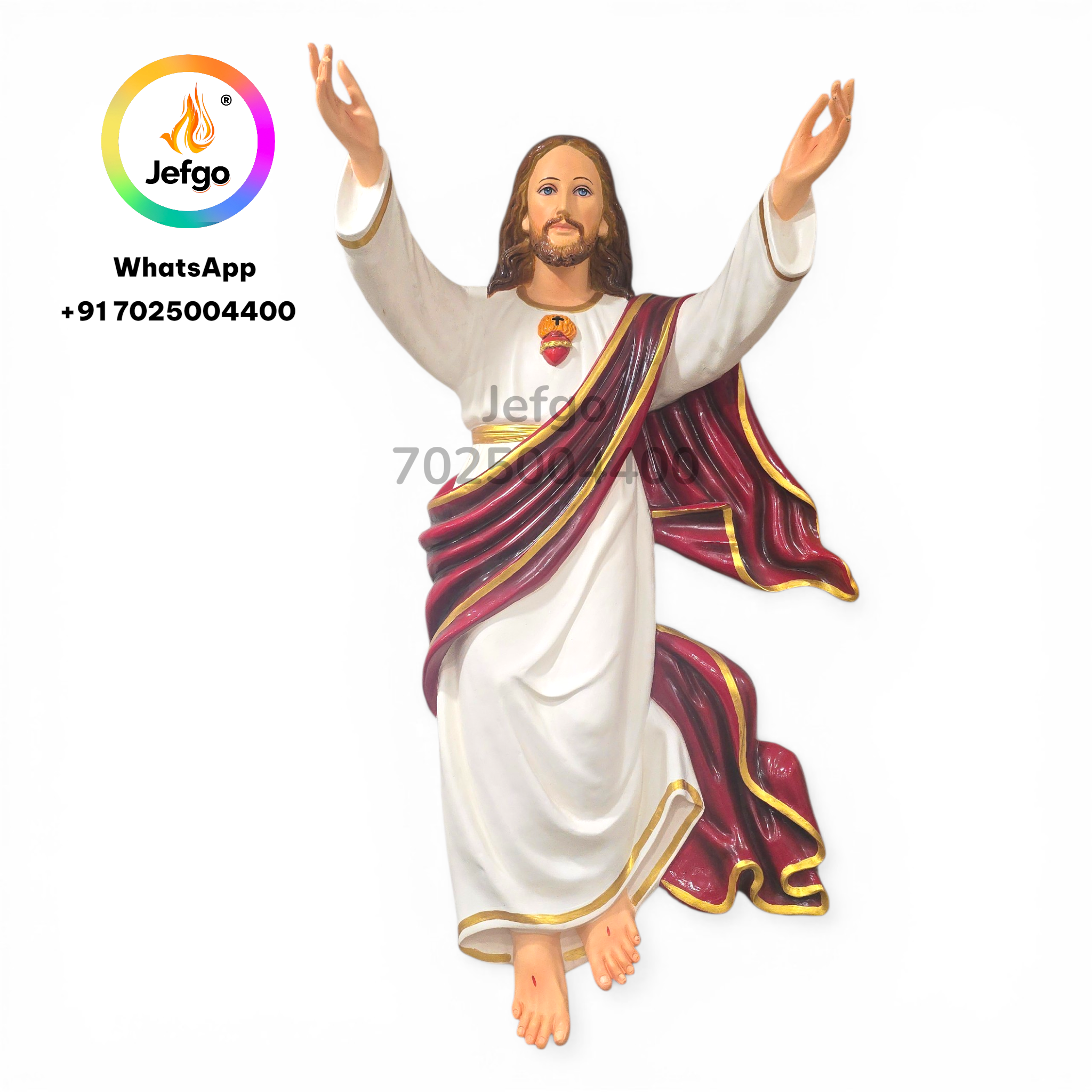 Hanging Jesus  4 Feet Model No 3525