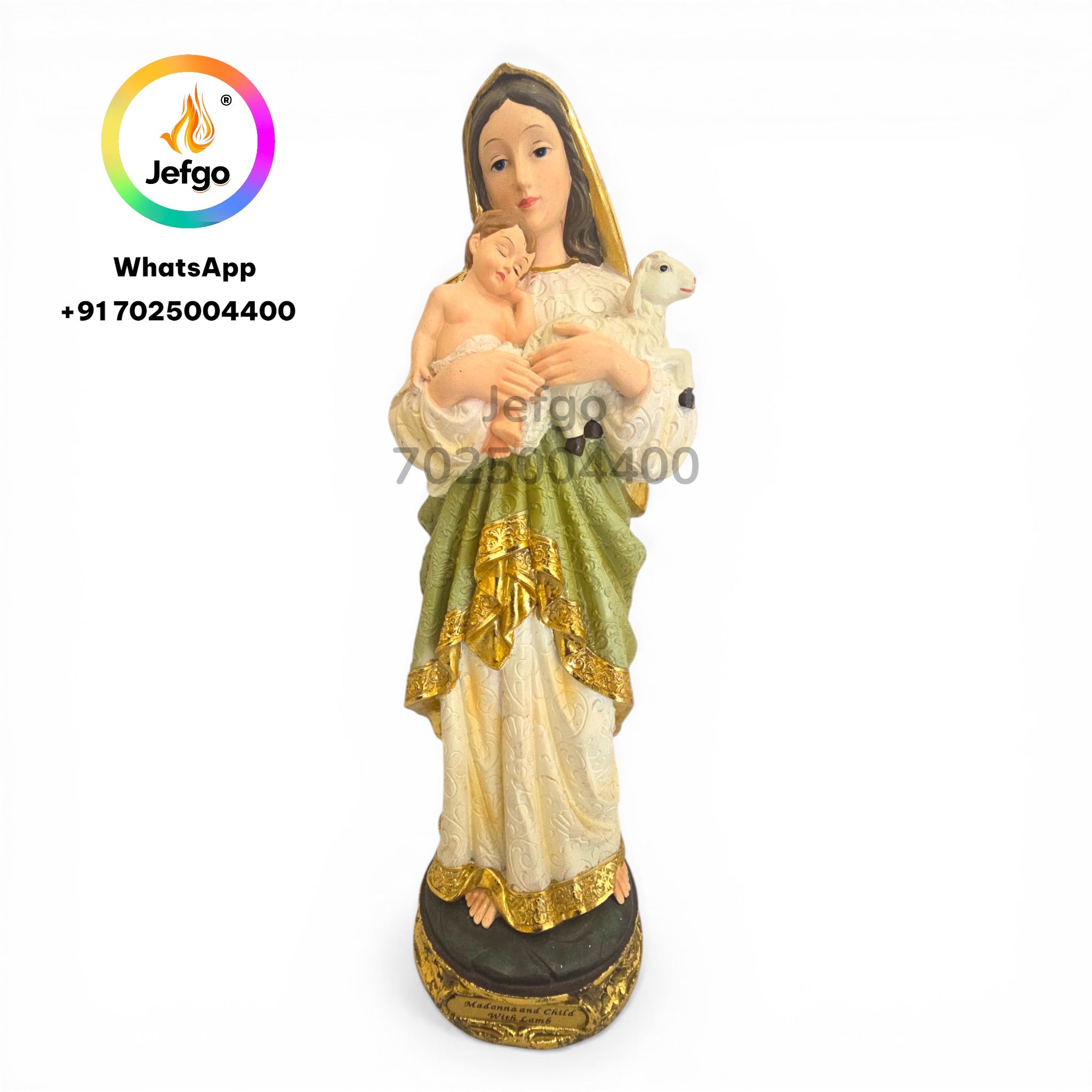 Mother Mary with Lamb 16 Inch Model No 5023