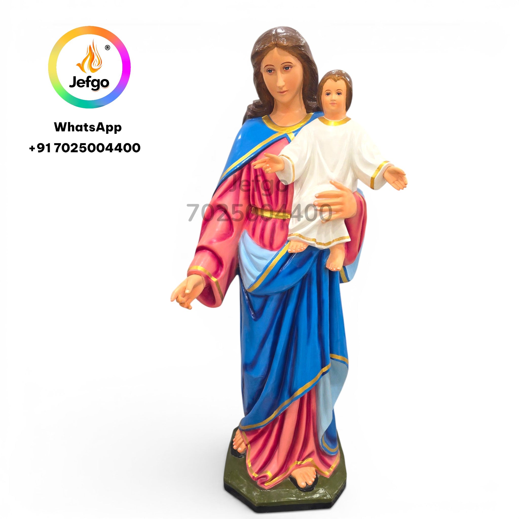 Mary Help of Christian Statue 5 Feet Model No : 3437