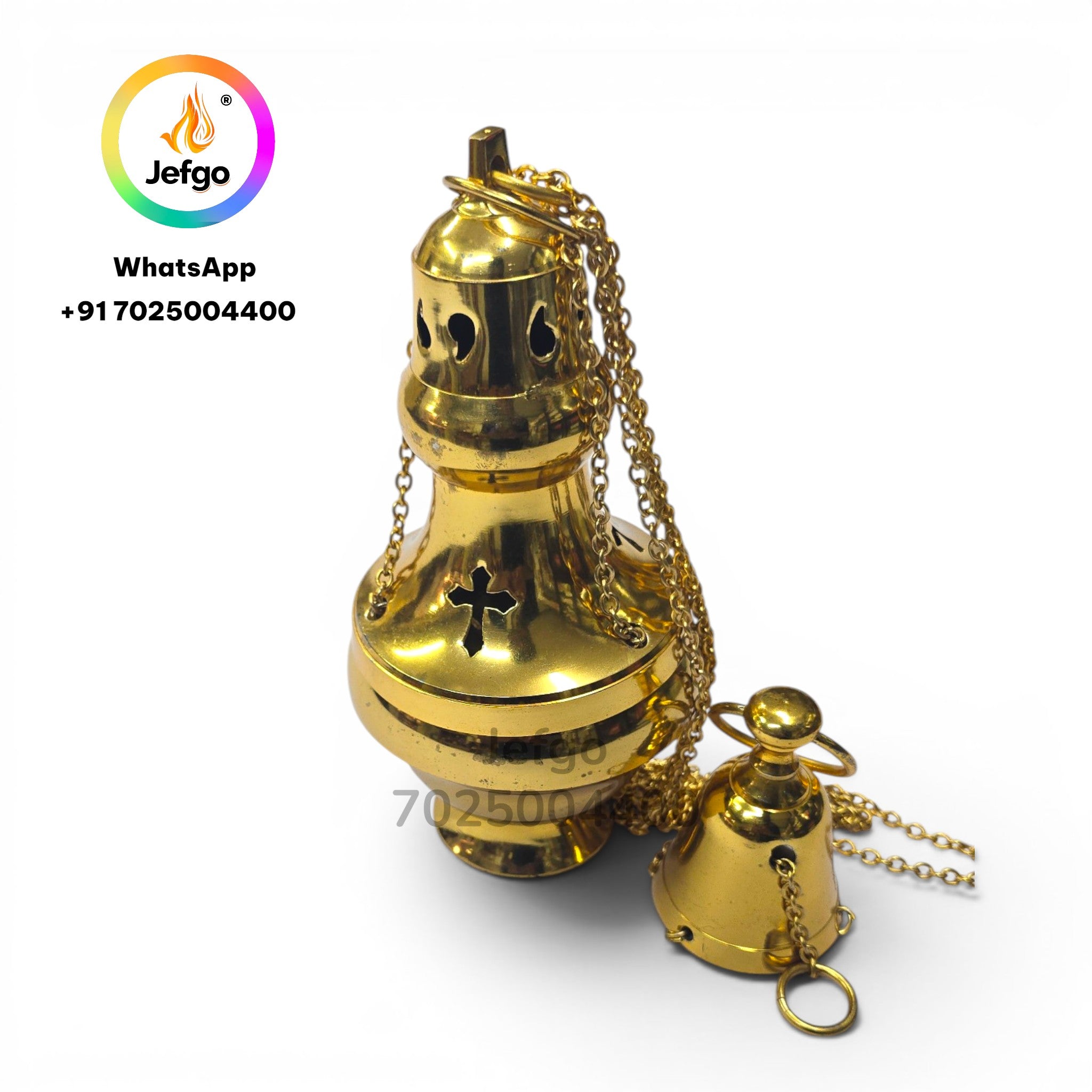 Thurible 103 Steel Censer 9 inch