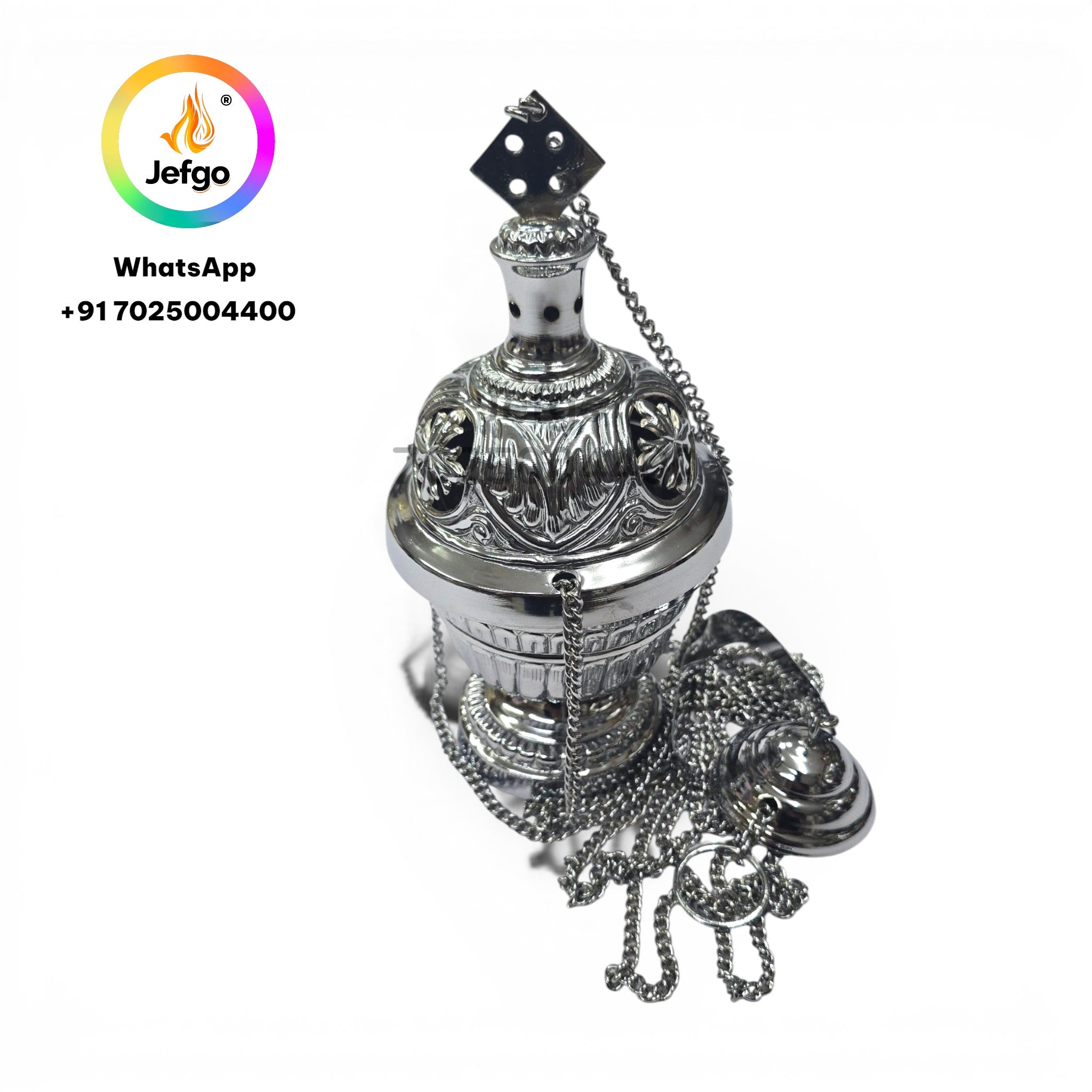 Thurible 106 Brass Casting Censer 6.7 inch