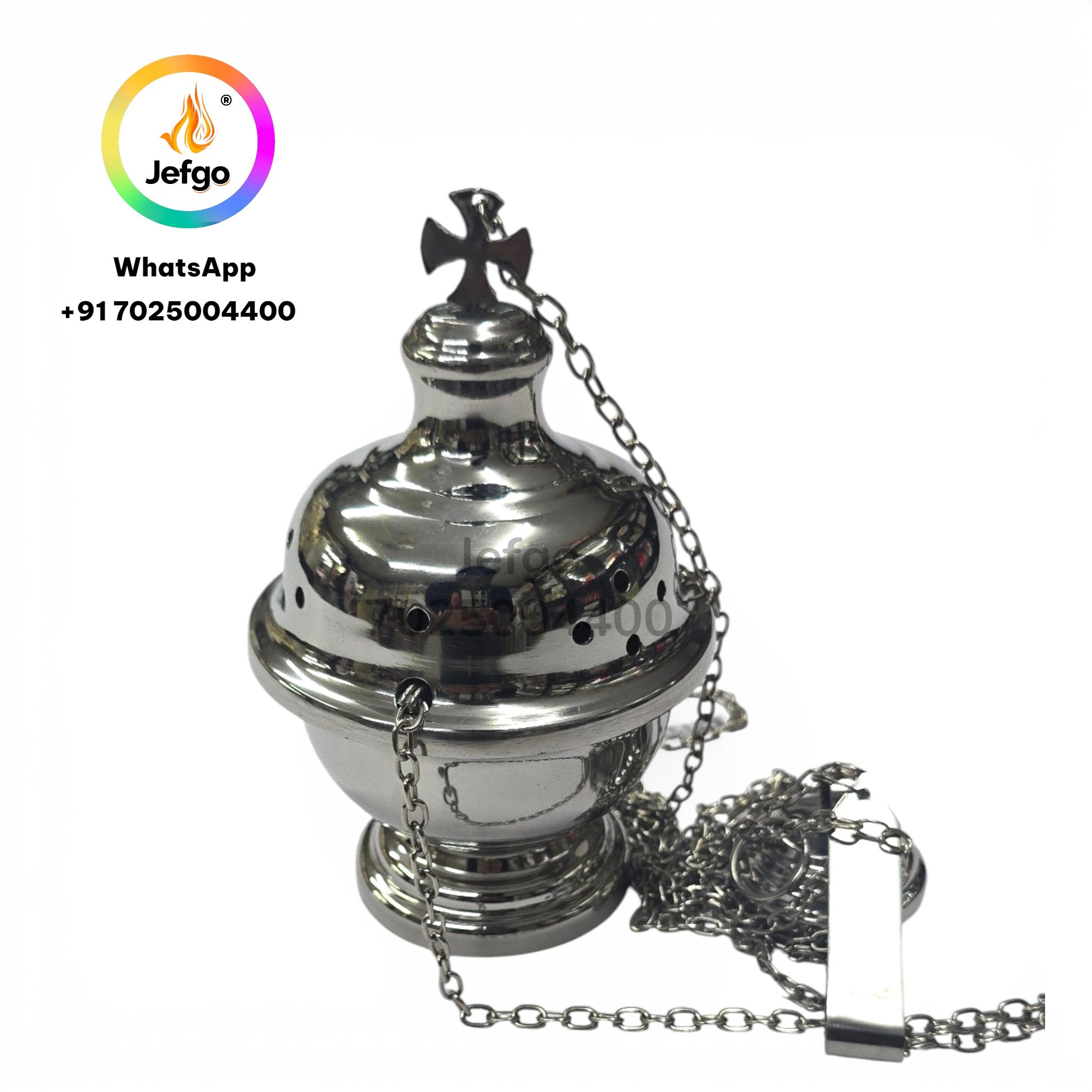 Thurible 101 Brass Censer 6.5 inch