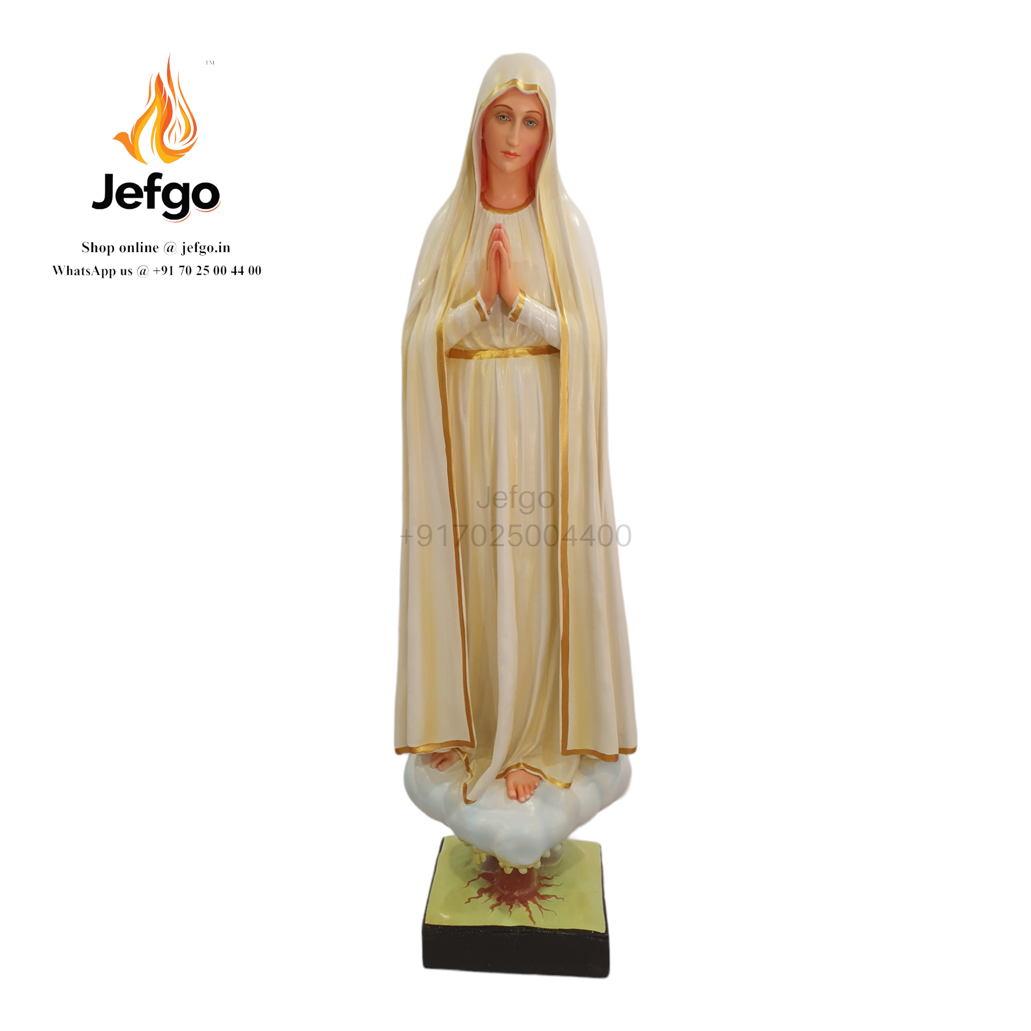 Our Lady Of Fatima Statue  4 feet