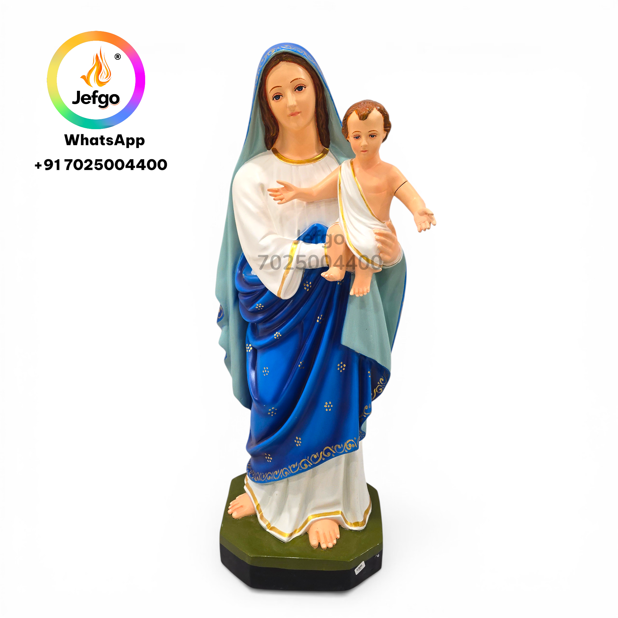 Mother Mary Statue   3 Feet  Model  3423