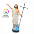 Easter Statue Jesus  30 inch Fiber 3465