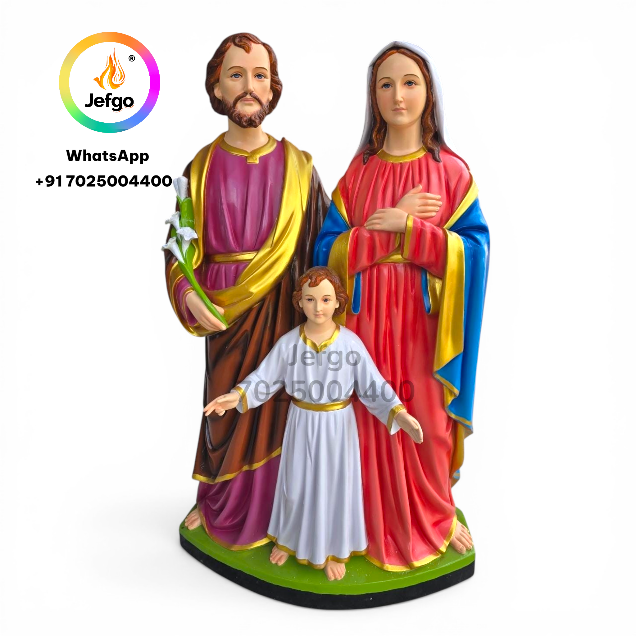 Holy Family Statue 60 inch / 5 feet  model 3588