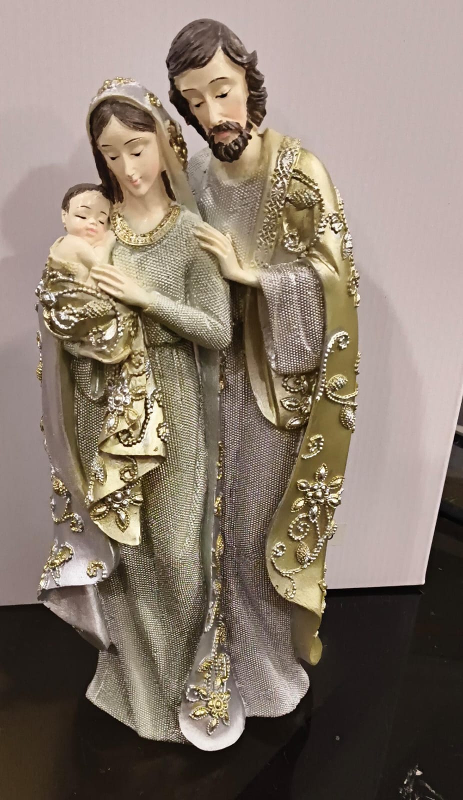 Holy Family silver colour