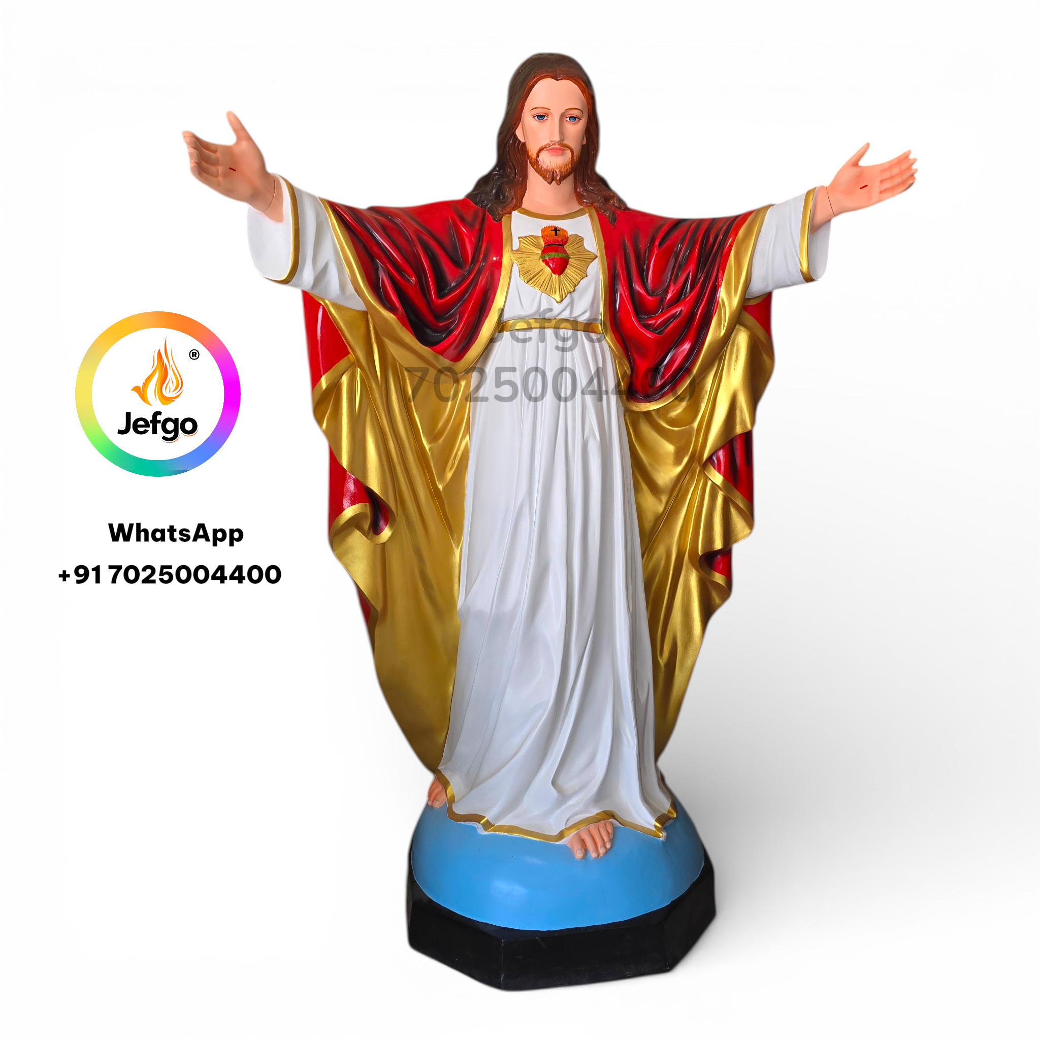 Jesus Blessing Statue