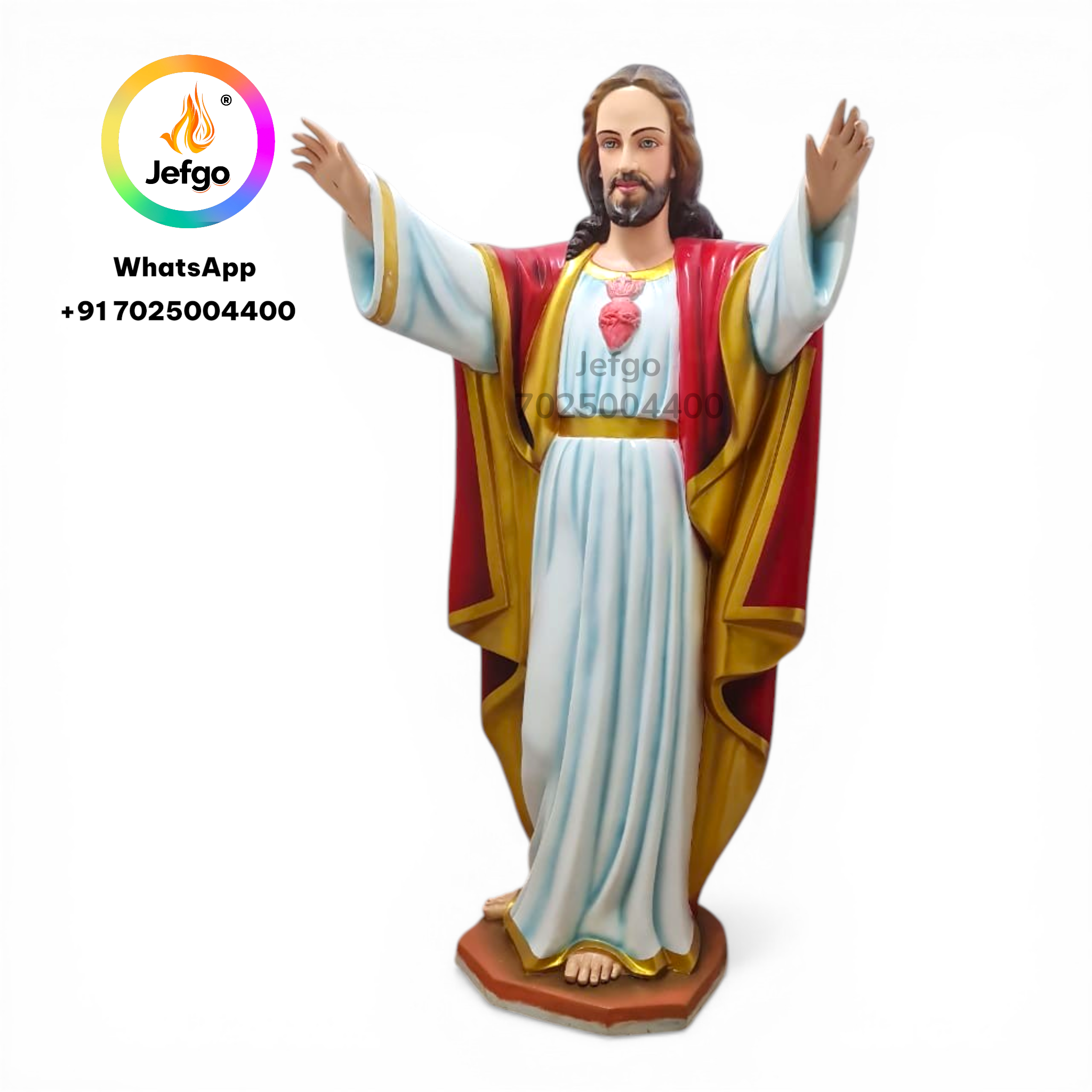 Jesus Blessing Statue 72 inch /6 feet Model No: