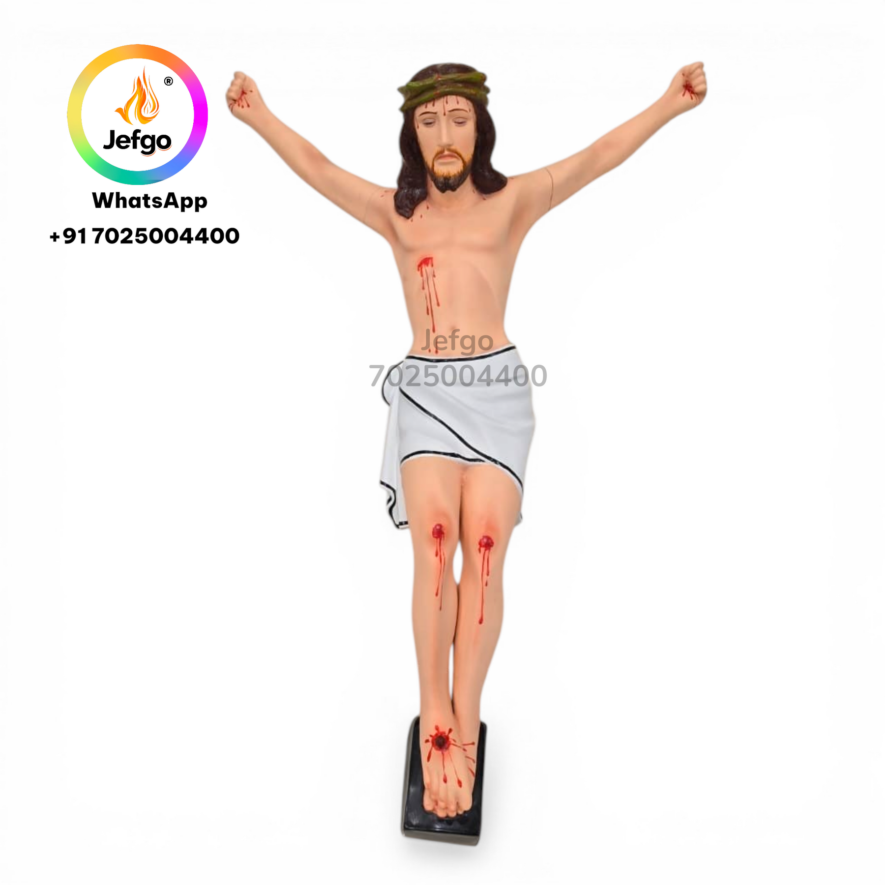 Buy Jesus Body for Cross Height 4 feet -Jefgo Industries Pvt