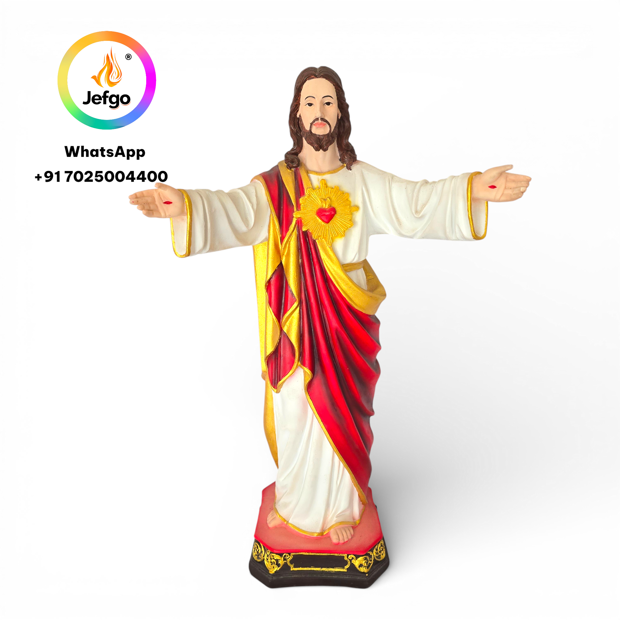 Jesus Statue Blessing hand Position