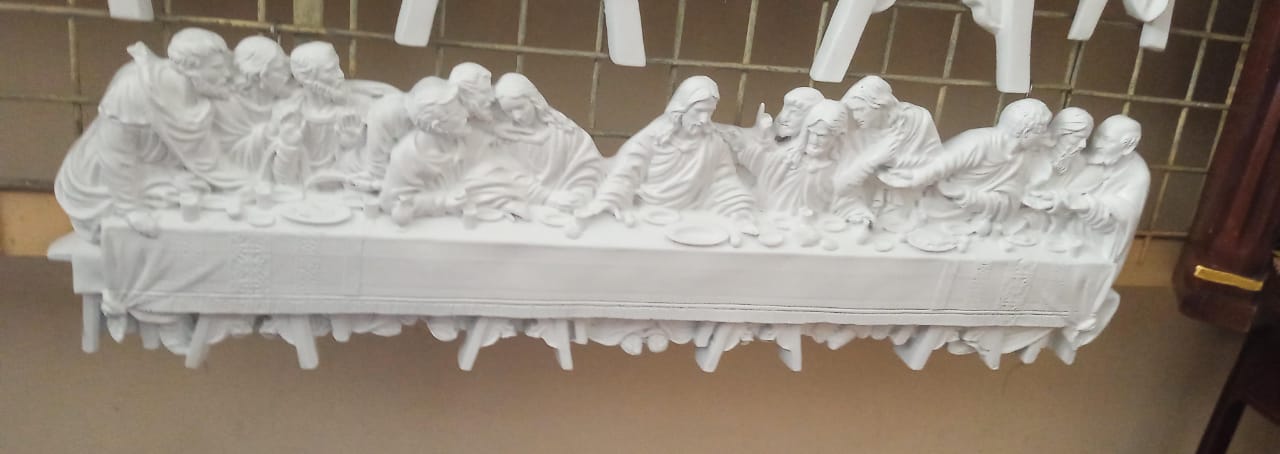 Last Supper Wall Hanging  Height 35 inch Width 10.5 inch 