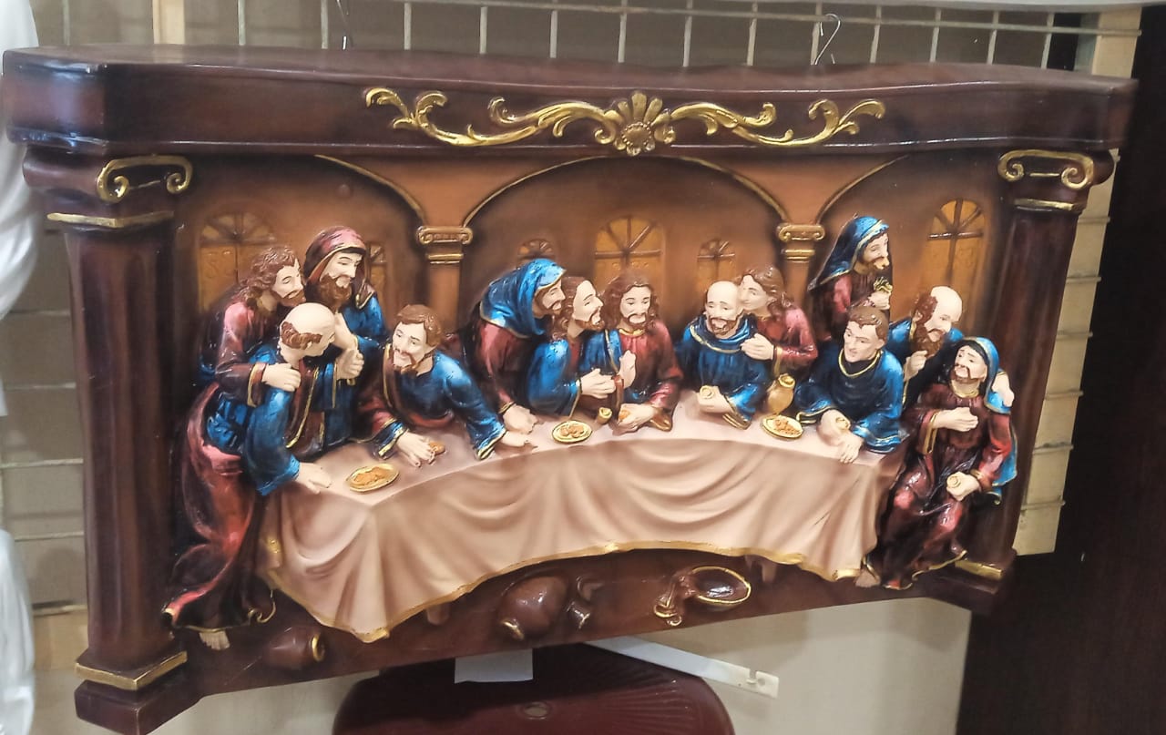 Last Supper Wall Hanging piller Model