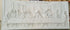 Last Supper White  Plain  Model  3492 Size 35.5 inch x 15.5 inch
