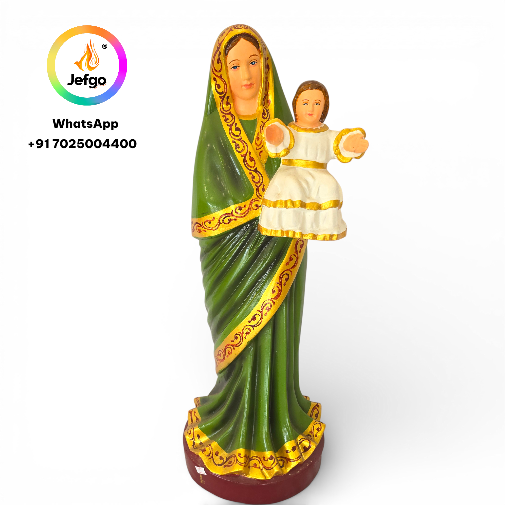 St Mary's Basilica church Bangalore model statue in 24 inch