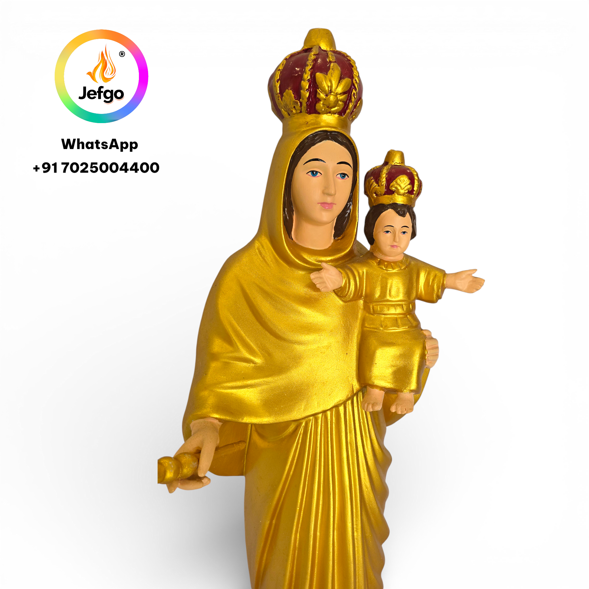 Mother mary with Infant Jesus  Model 3468