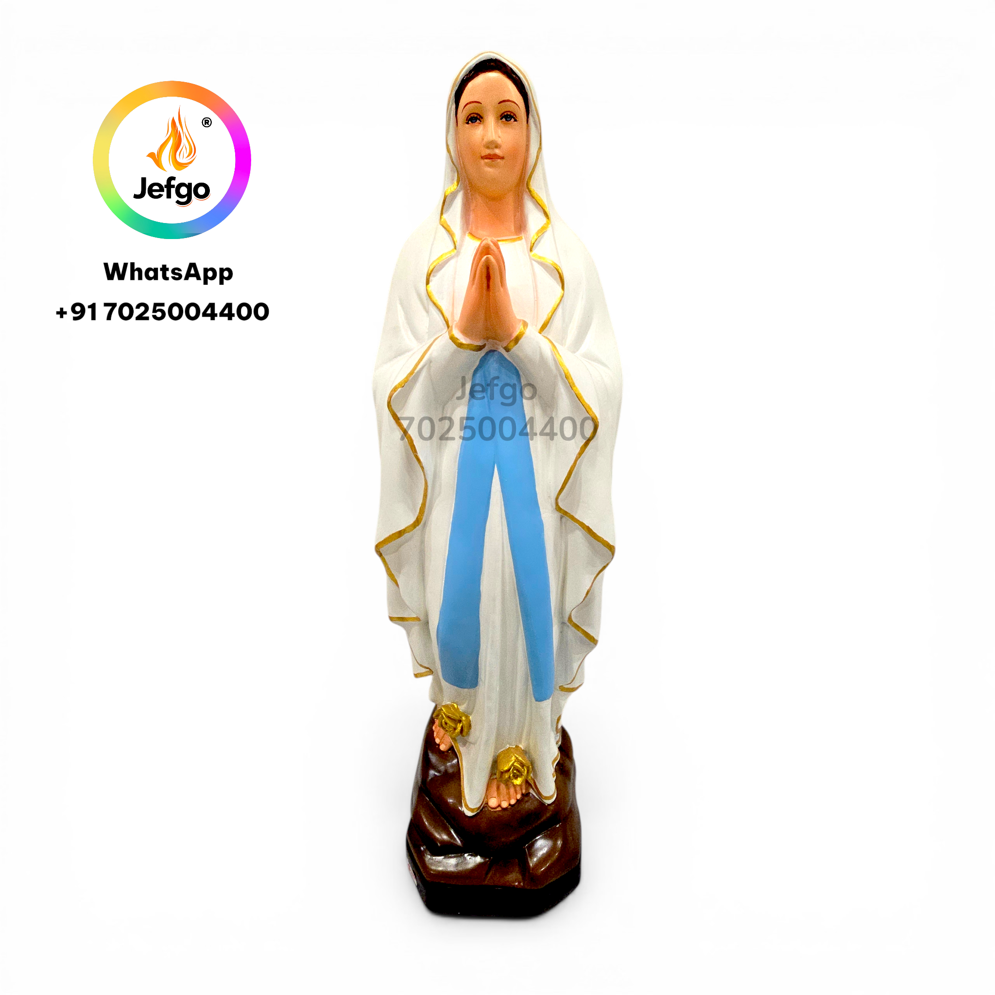 Our lady Of Lourdes Statue