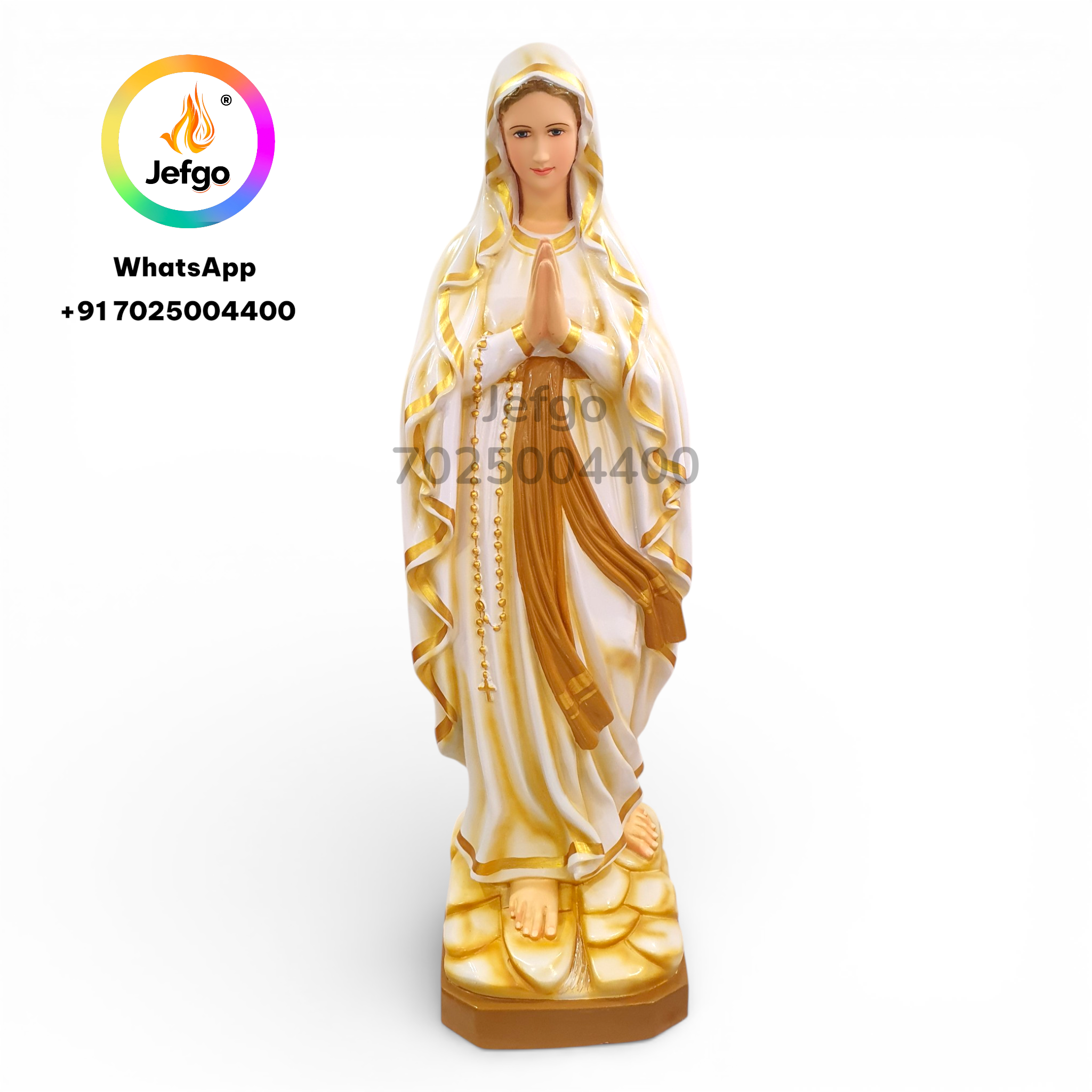 Our Lady of Lourdes Statue 4 Feet