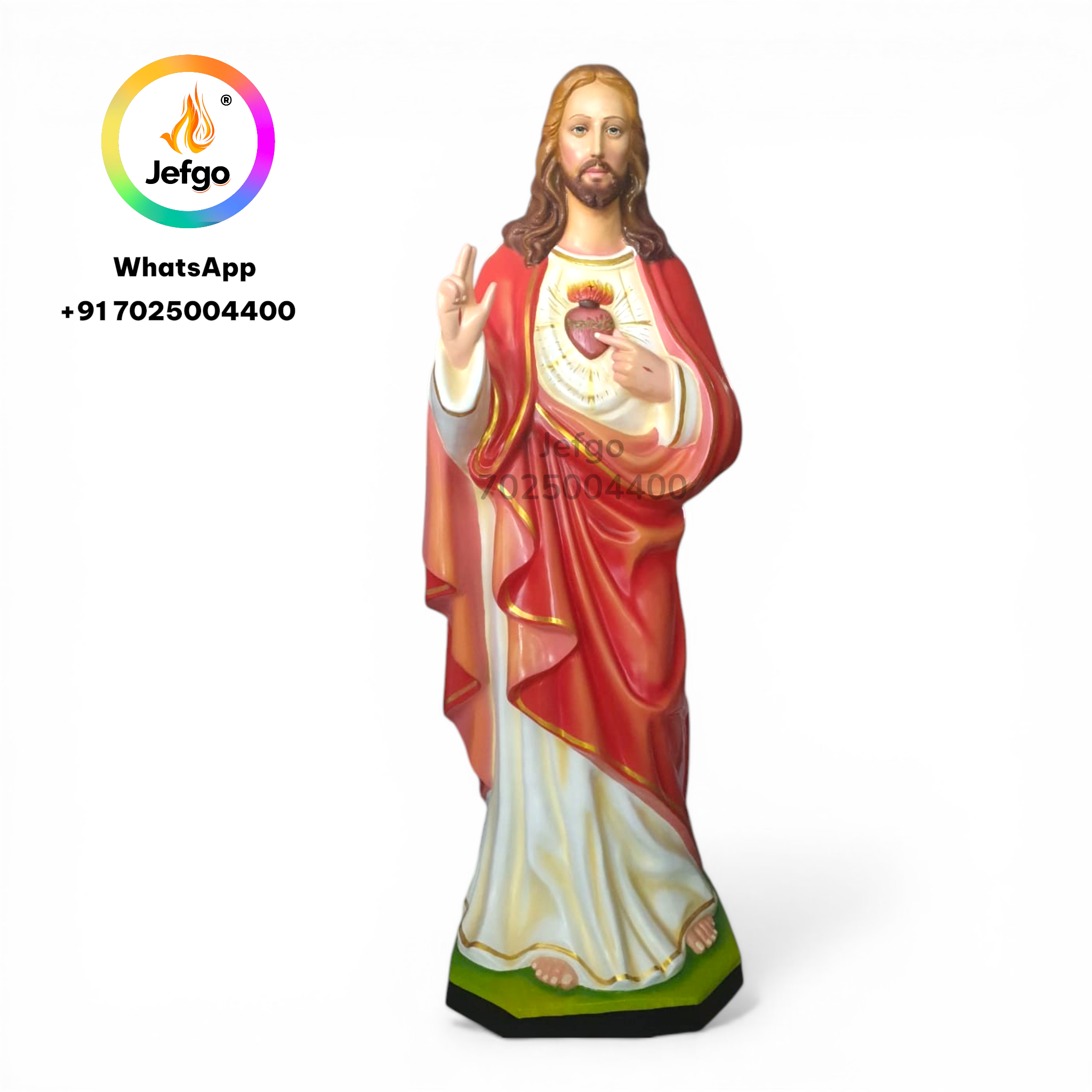 Jesus Blessing Statue 72 inch /6 feet Model No: