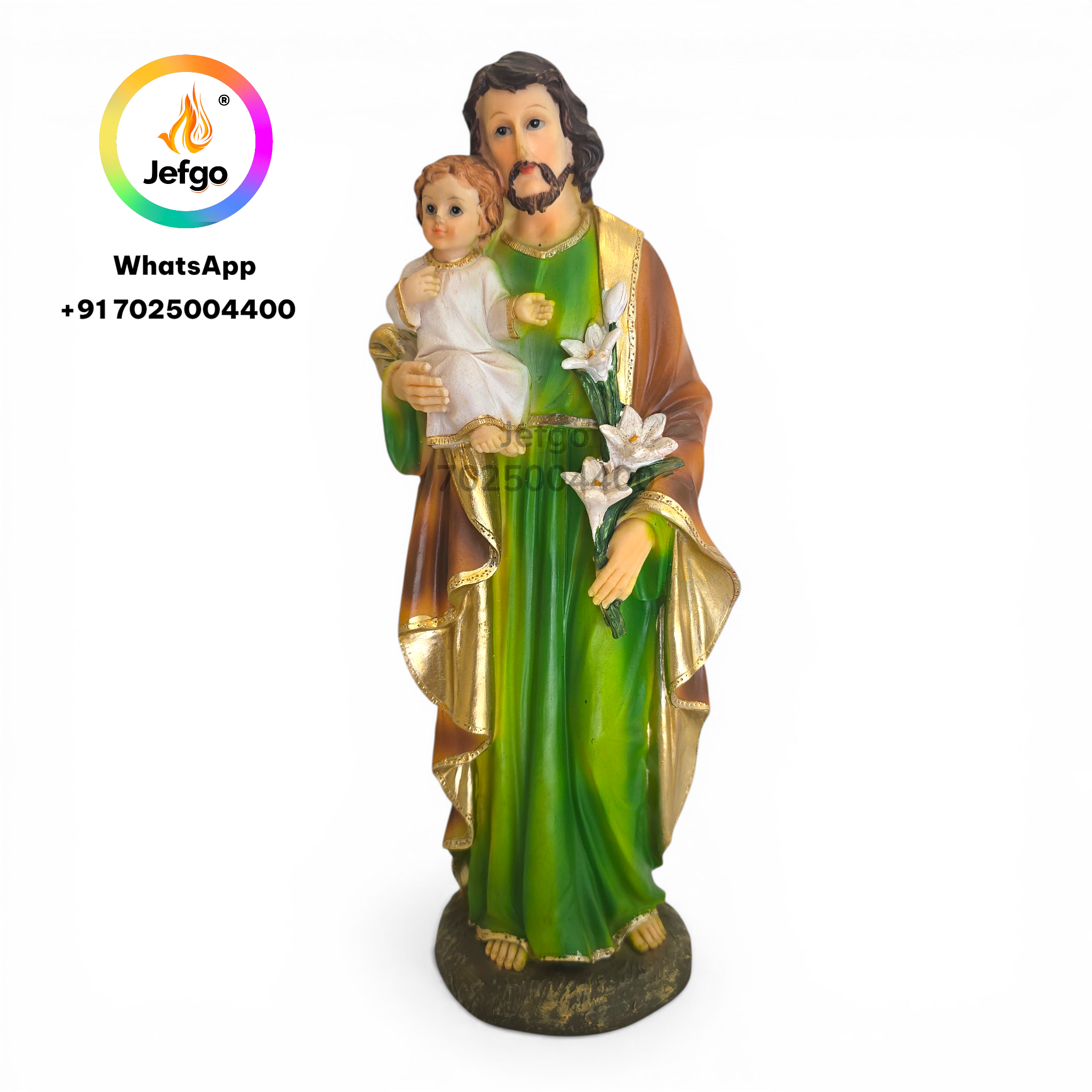 St joseph 12inch  Green  Model No : 5007
