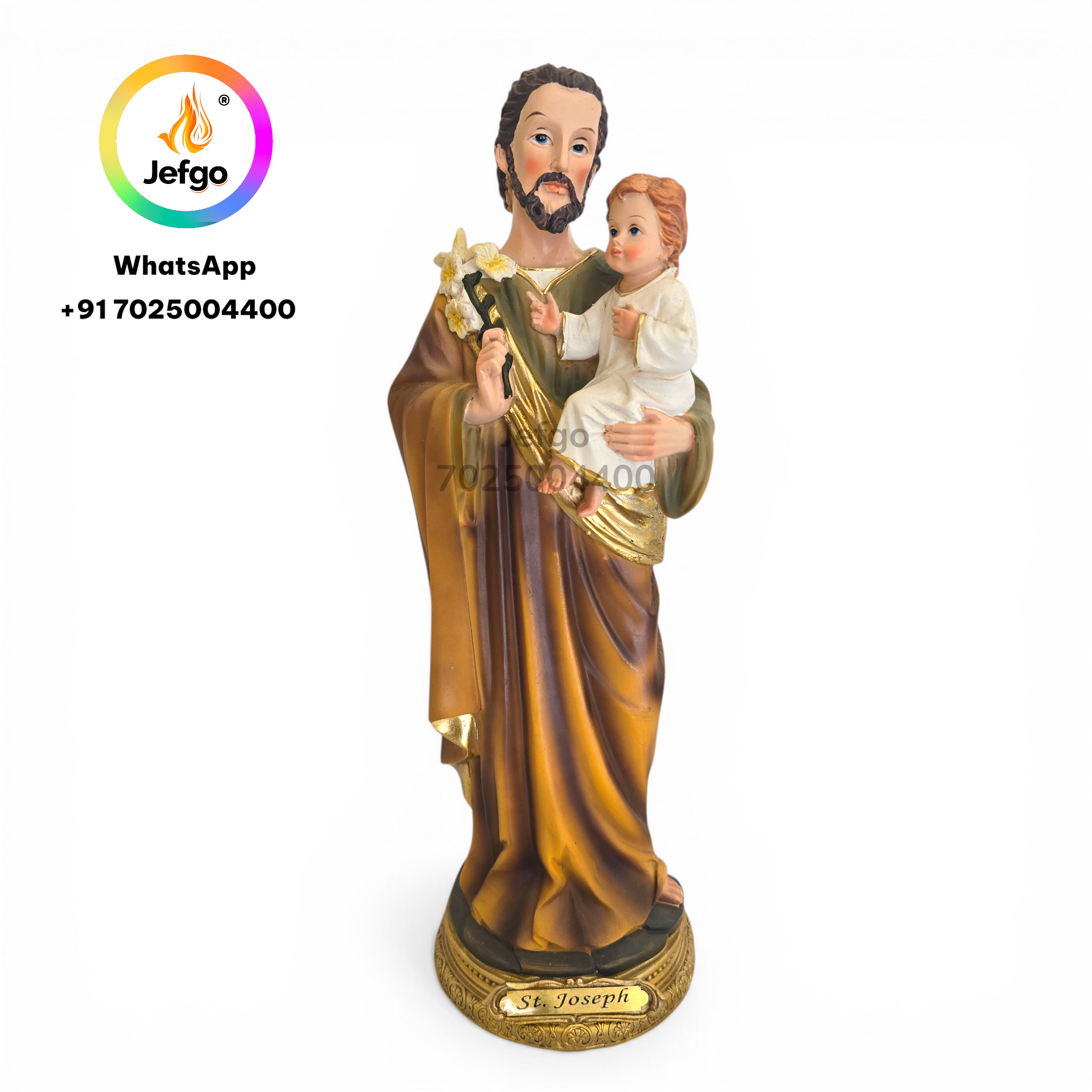 St joseph 12inch Plain Round Model No : 5004