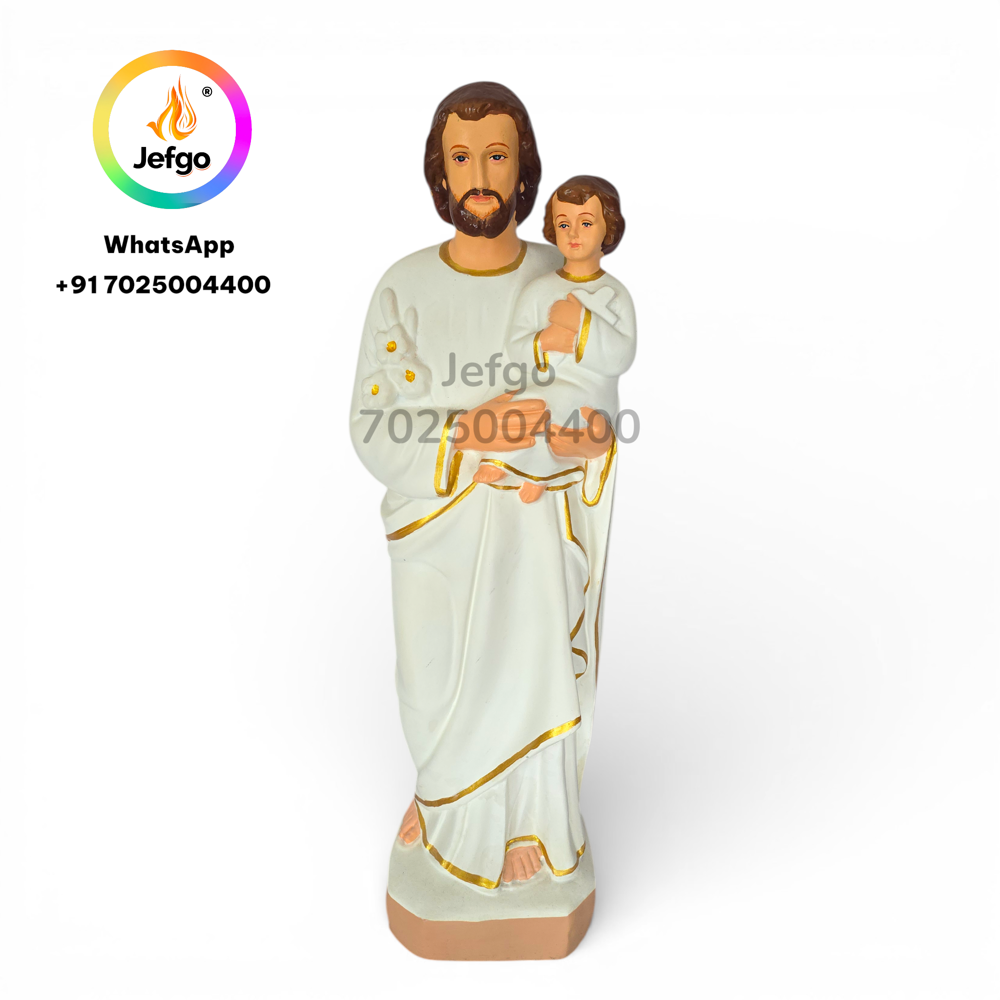 Saint Jospeh Statue with Infant jesus