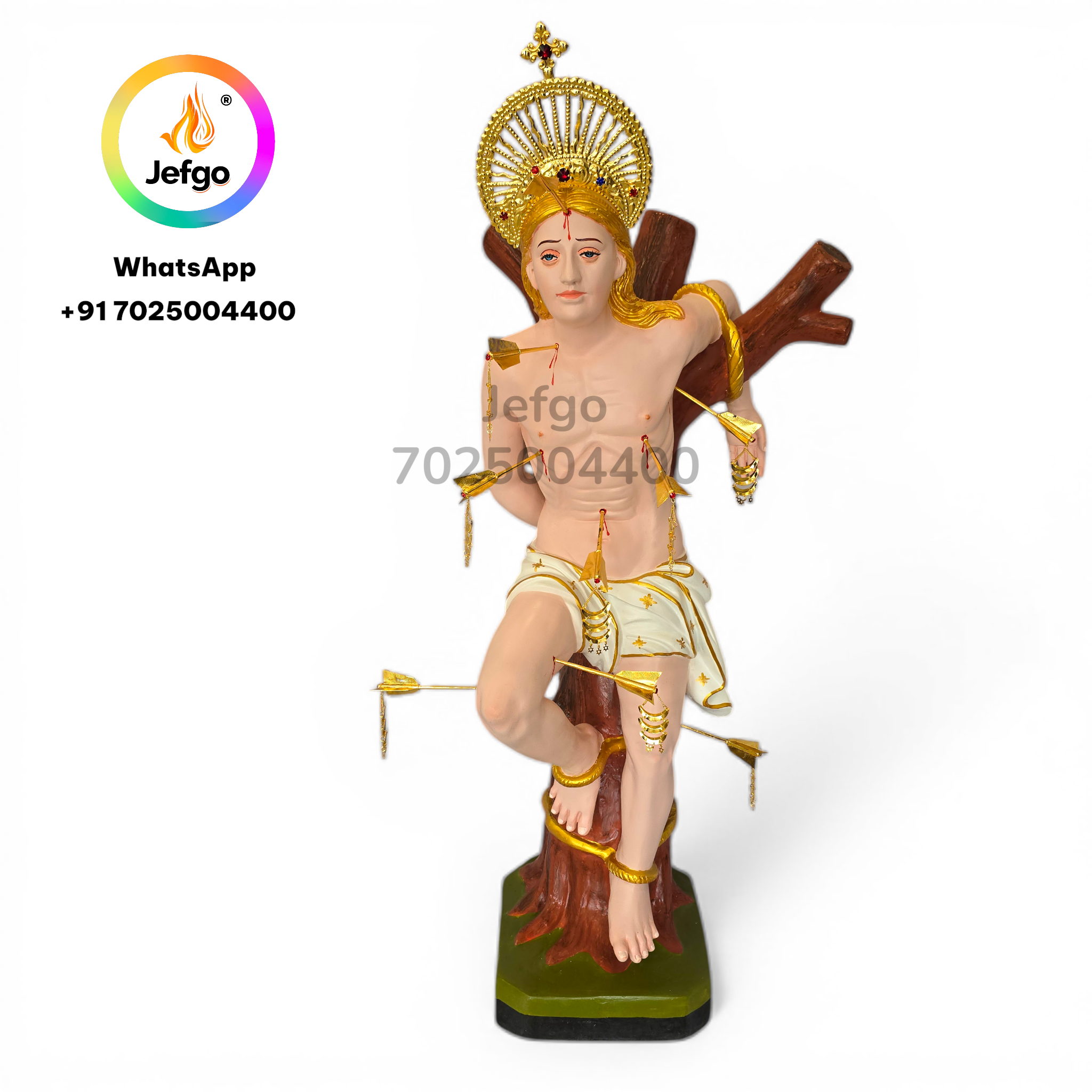 Saint Sebastian statue