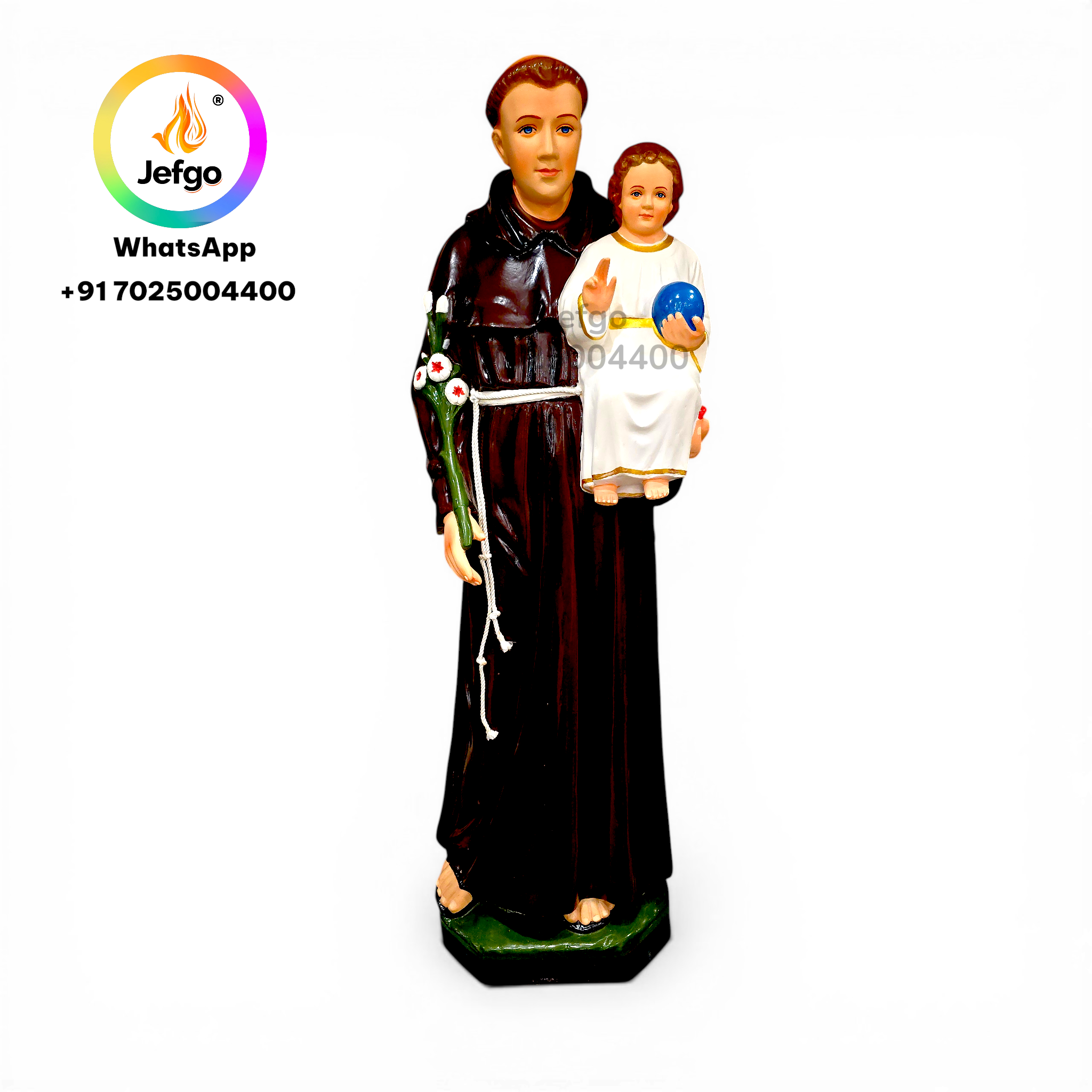 Saint Anthony  Statue 60inch/5 feet Model No : 3111