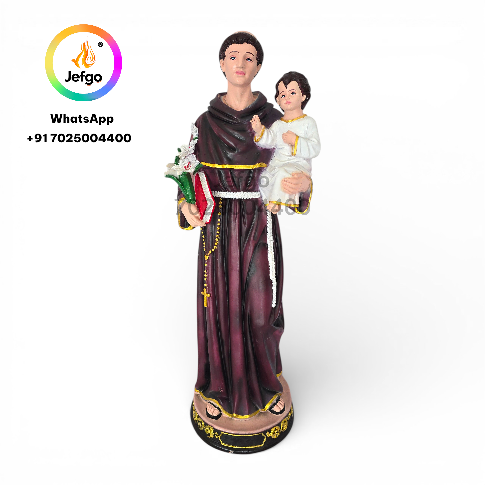 St Antony Round Model
Height :24 inch / 2feet