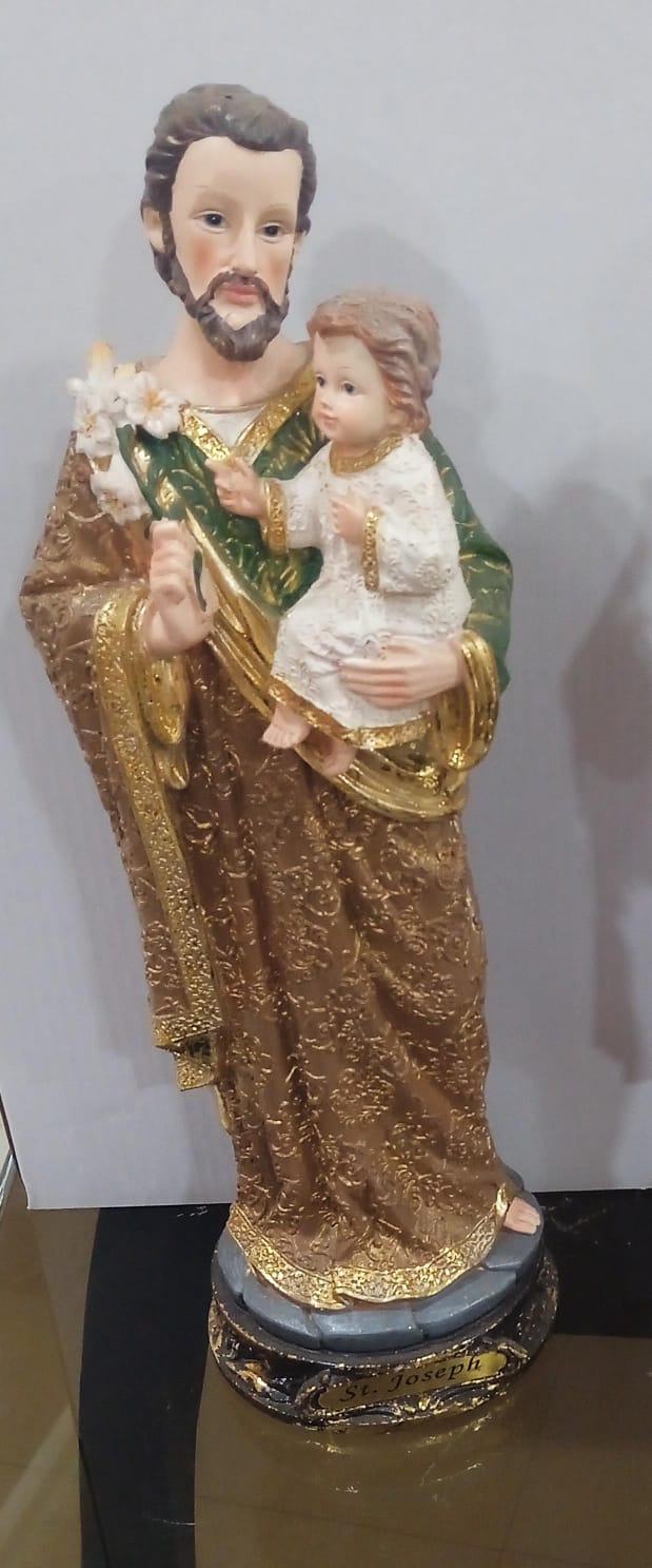 St Joseph statue
Height :12 Inch