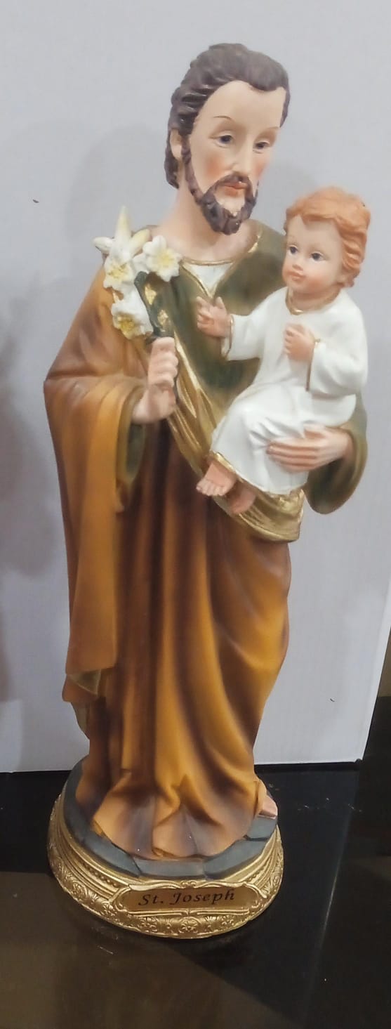 St Joseph statue
Height :12 Inch