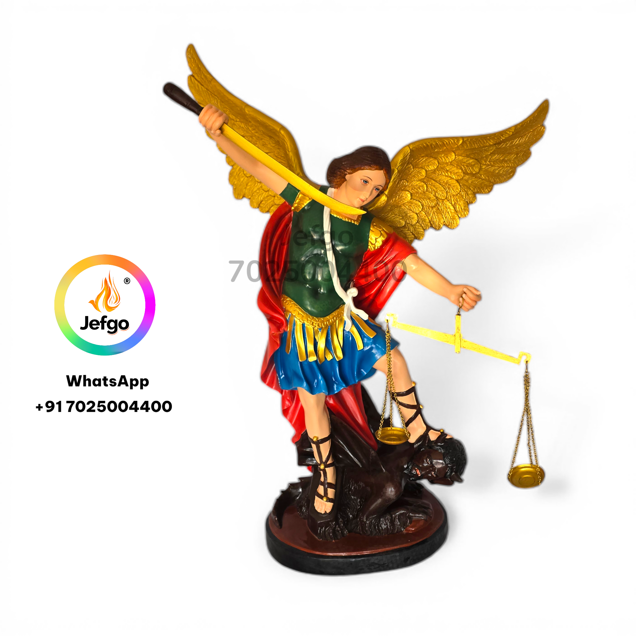 St Michael Statue  Height : 3.5 feet /42 inch