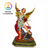 St Michael Statue  3 feet Height 3422