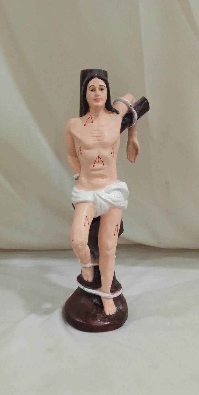 St Sebastian Statue
Height : 13 inch