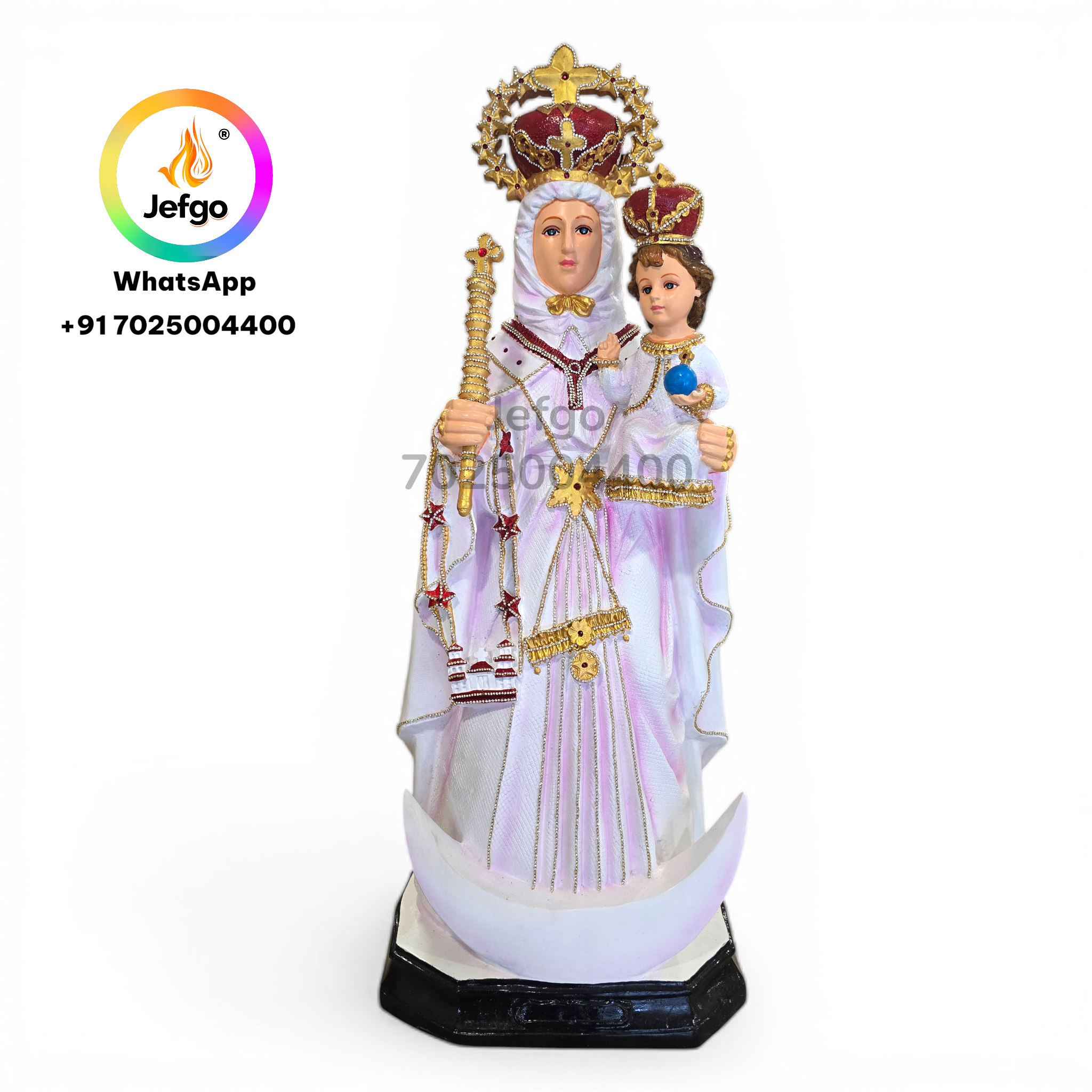 Velankanni Statue
Height : 3 feet