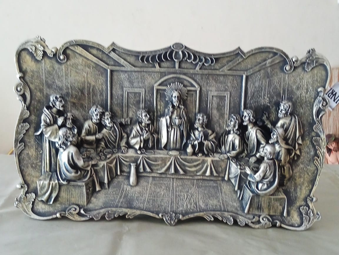 Last Supper  Small Silver Model 3489