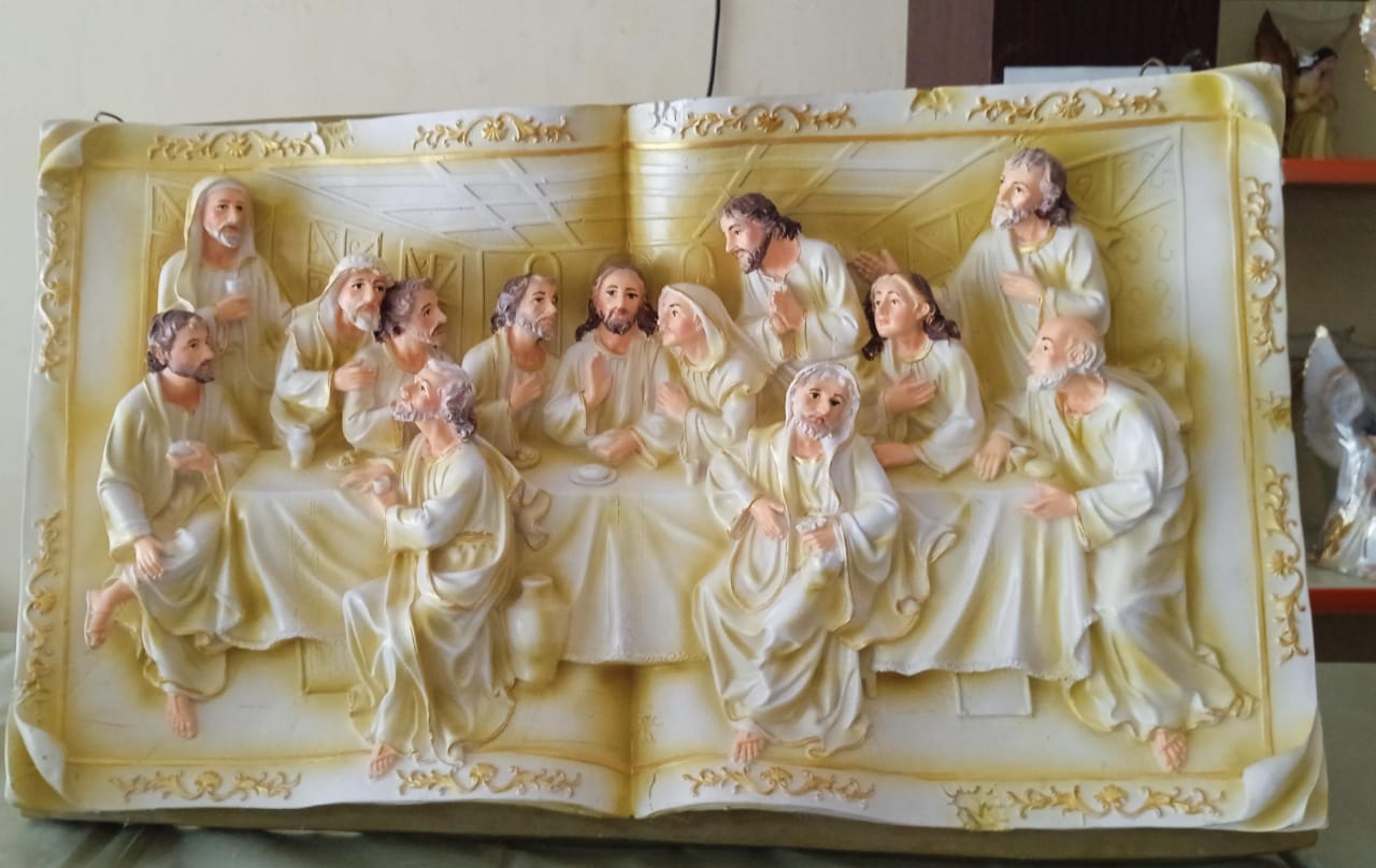 Last Supper  Book Ivory Model 3482