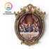 last supper Round  3505 Size 29 inch x 21 inch